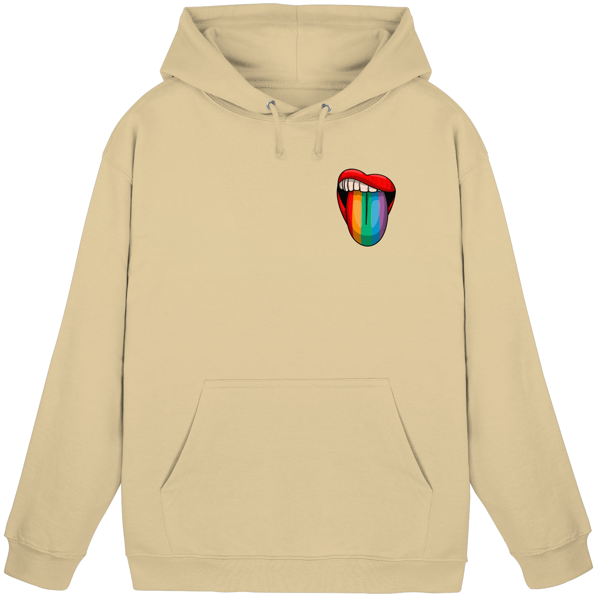 Speak Up or Shut Up Backprint - Basic Unisex Hoodie