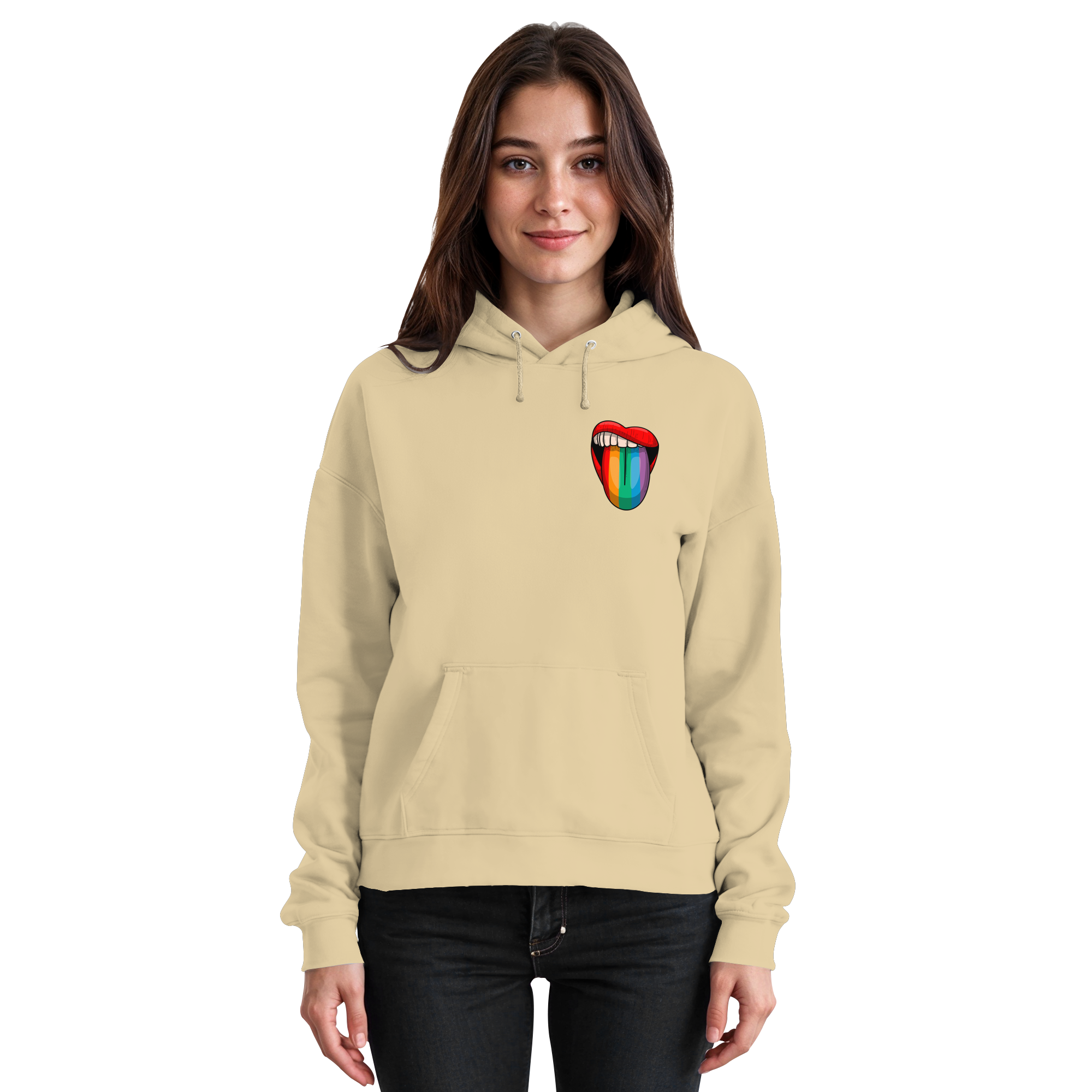 Speak Up or Shut Up Backprint - Basic Unisex Hoodie