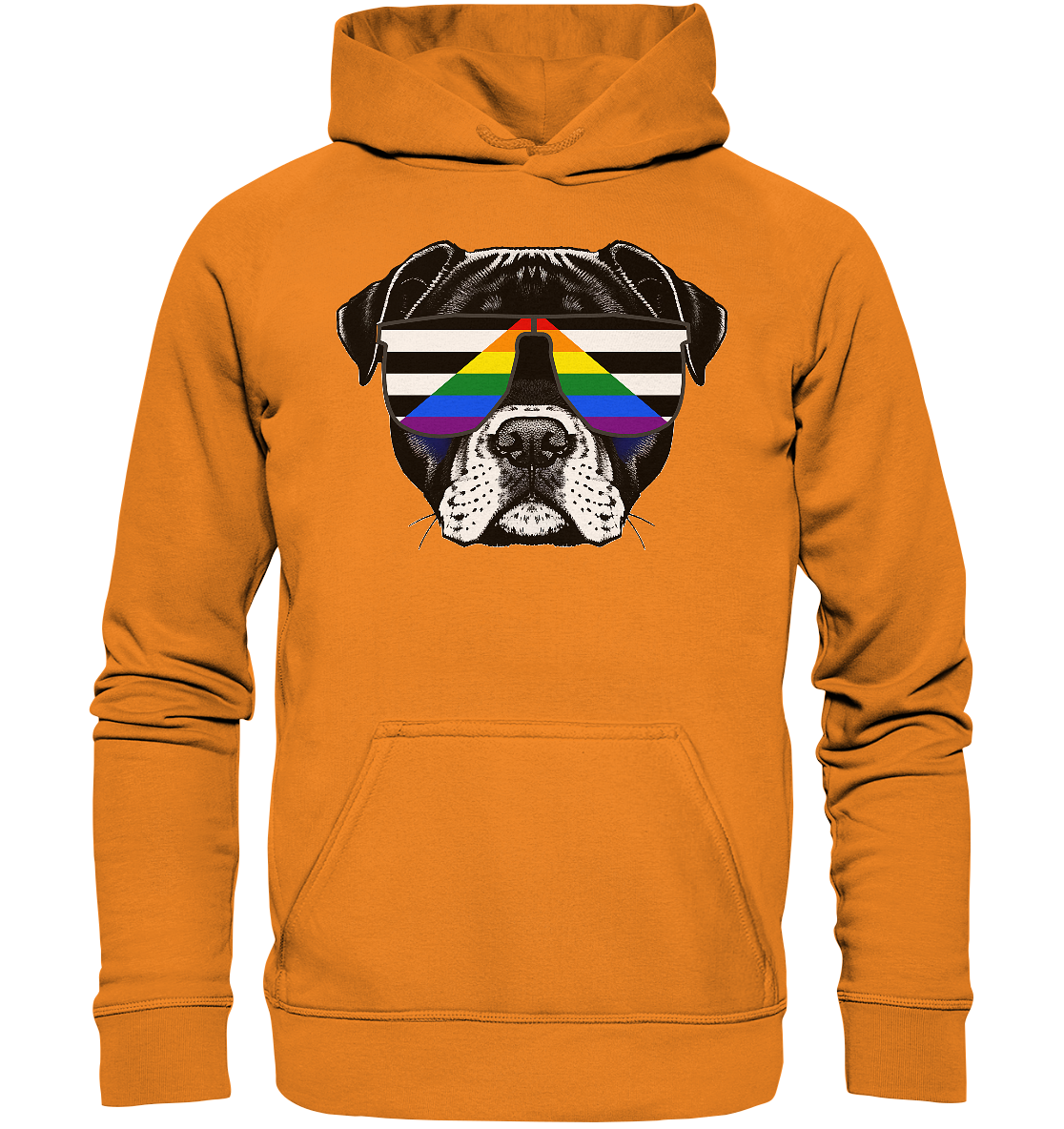 Straight Ally Doggo - Basic Unisex Hoodie