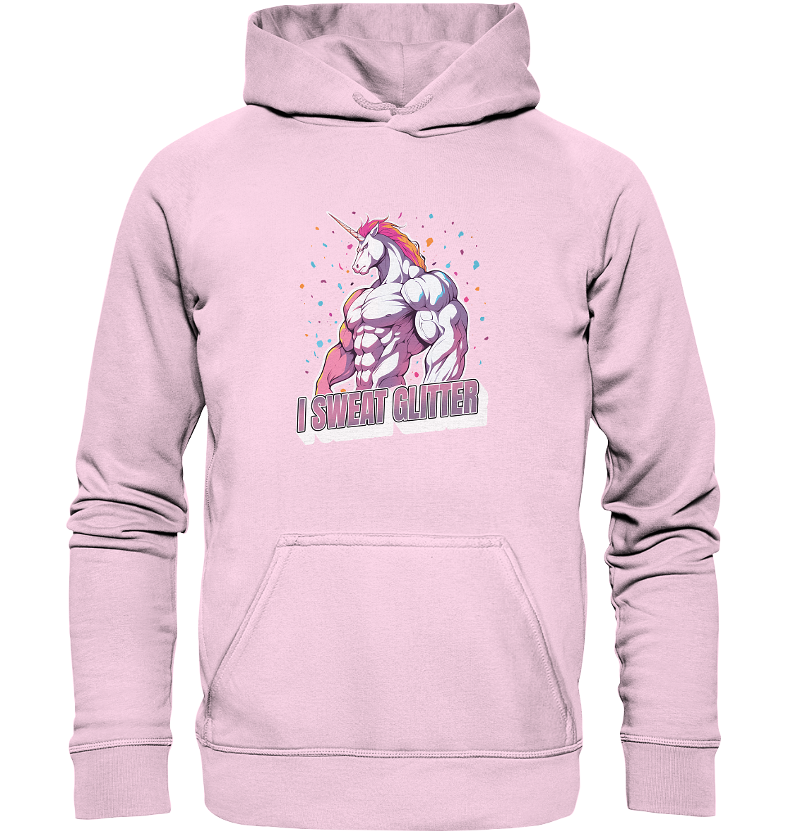 I sweat Glitter - Basic Unisex Hoodie