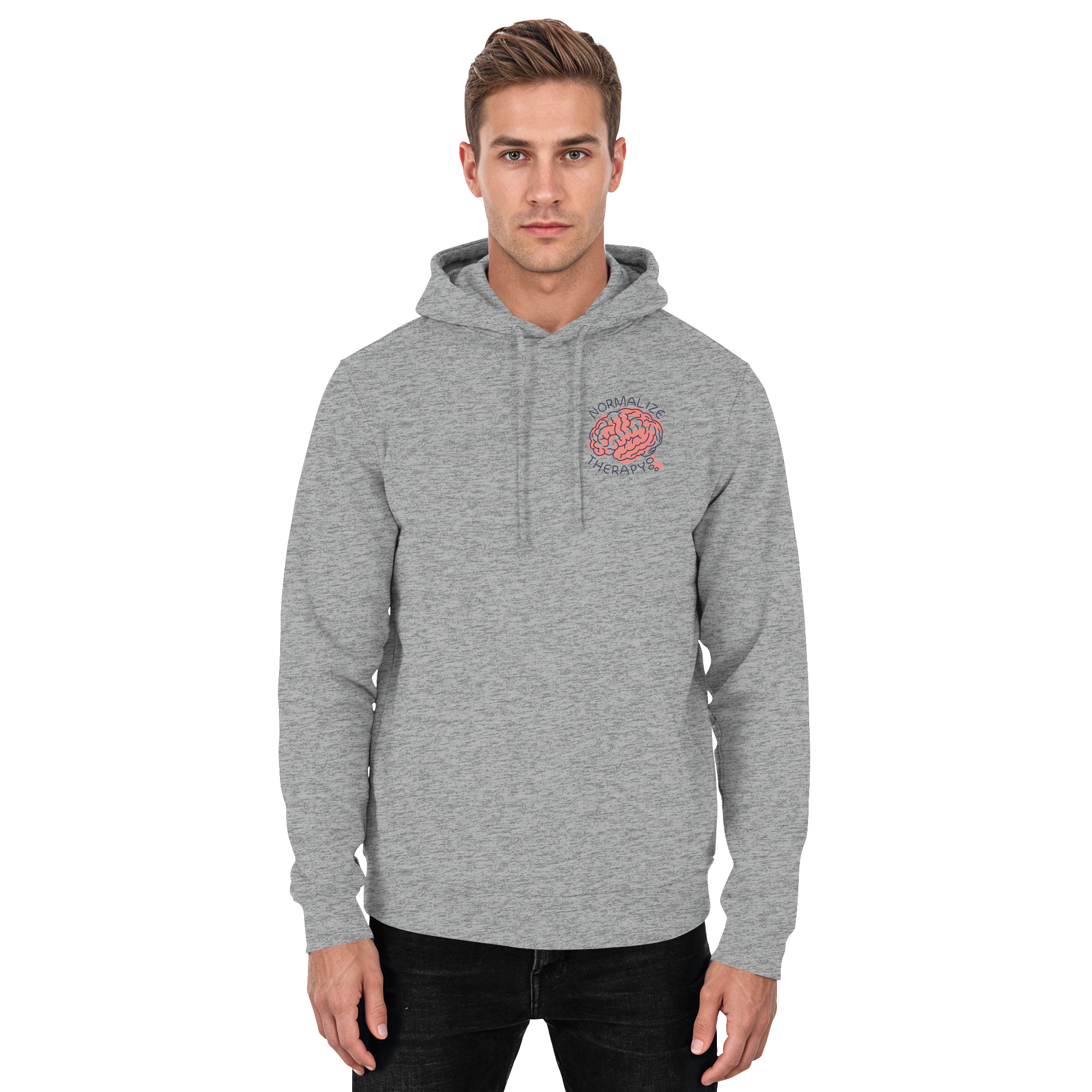 Normalize Therapy - Basic Unisex Hoodie