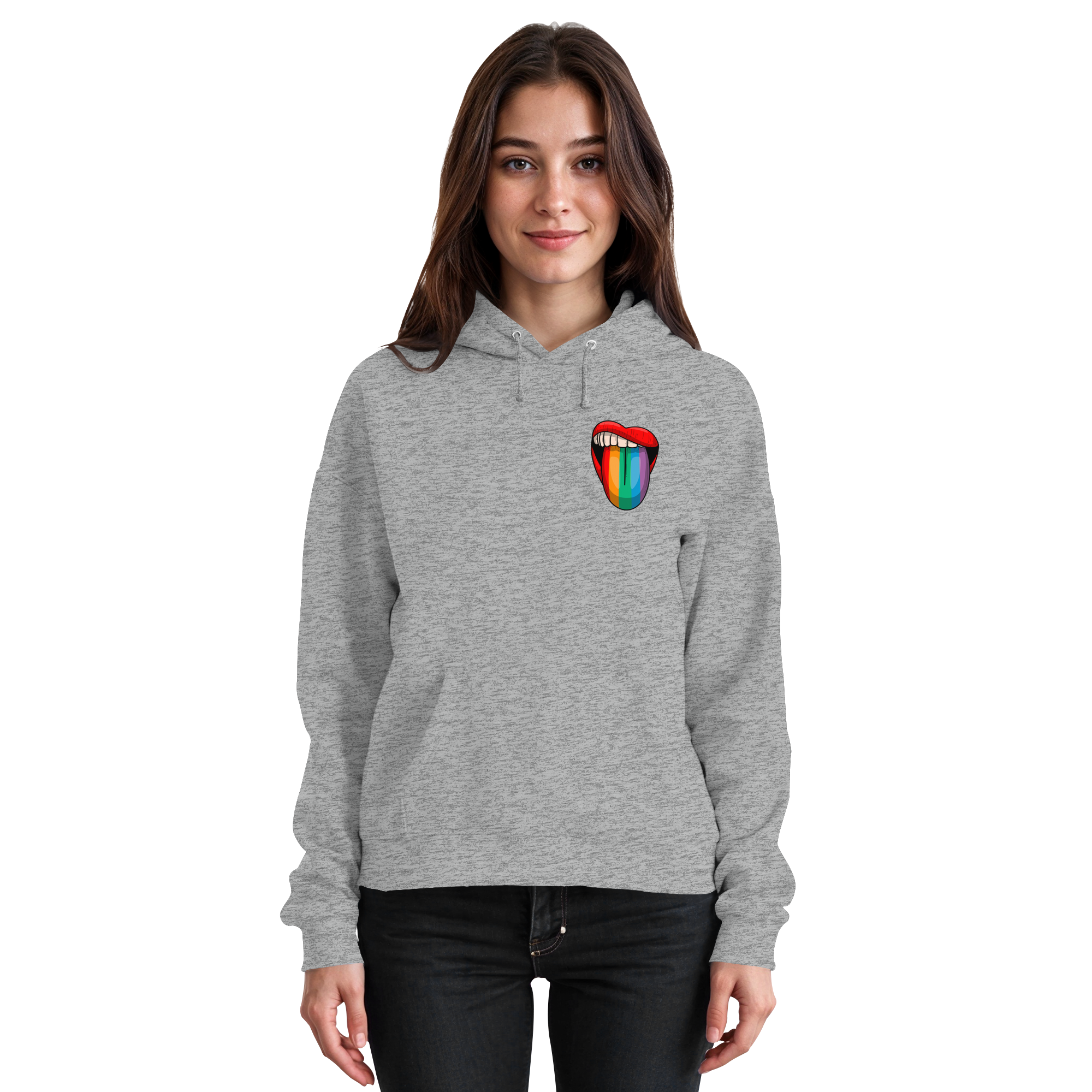 Speak Up or Shut Up Backprint - Basic Unisex Hoodie