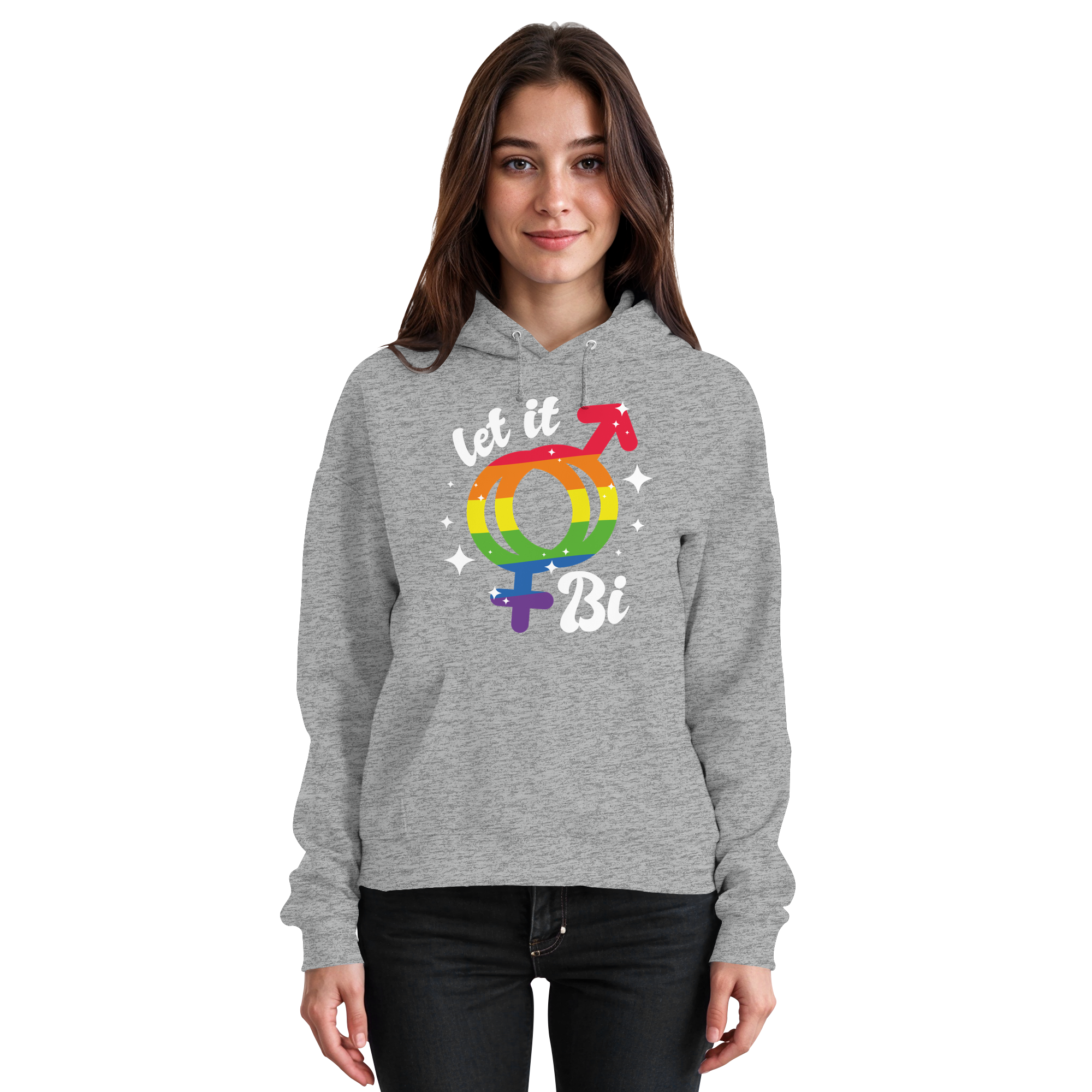 Let it Bi - Basic Unisex Hoodie