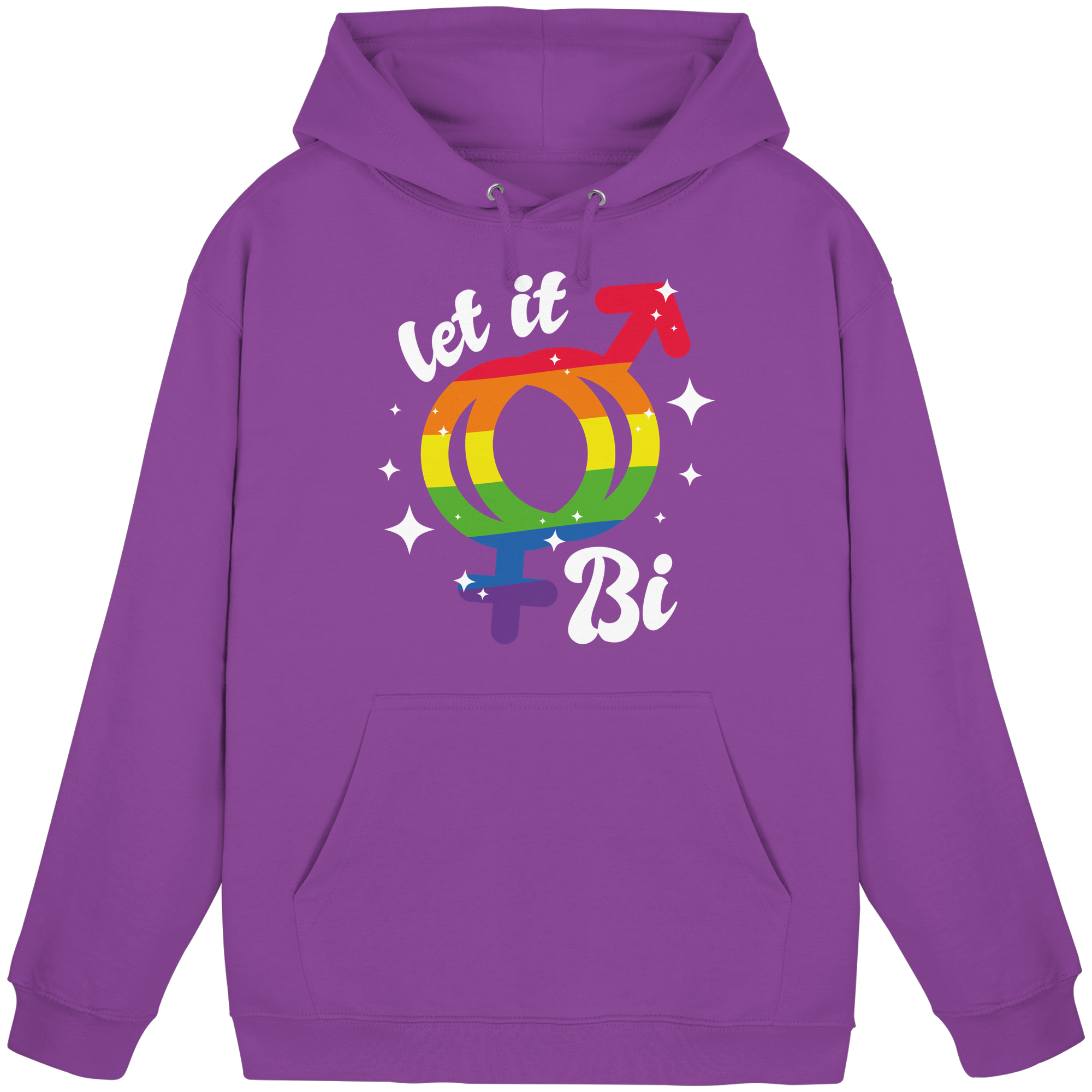 Let it Bi - Basic Unisex Hoodie