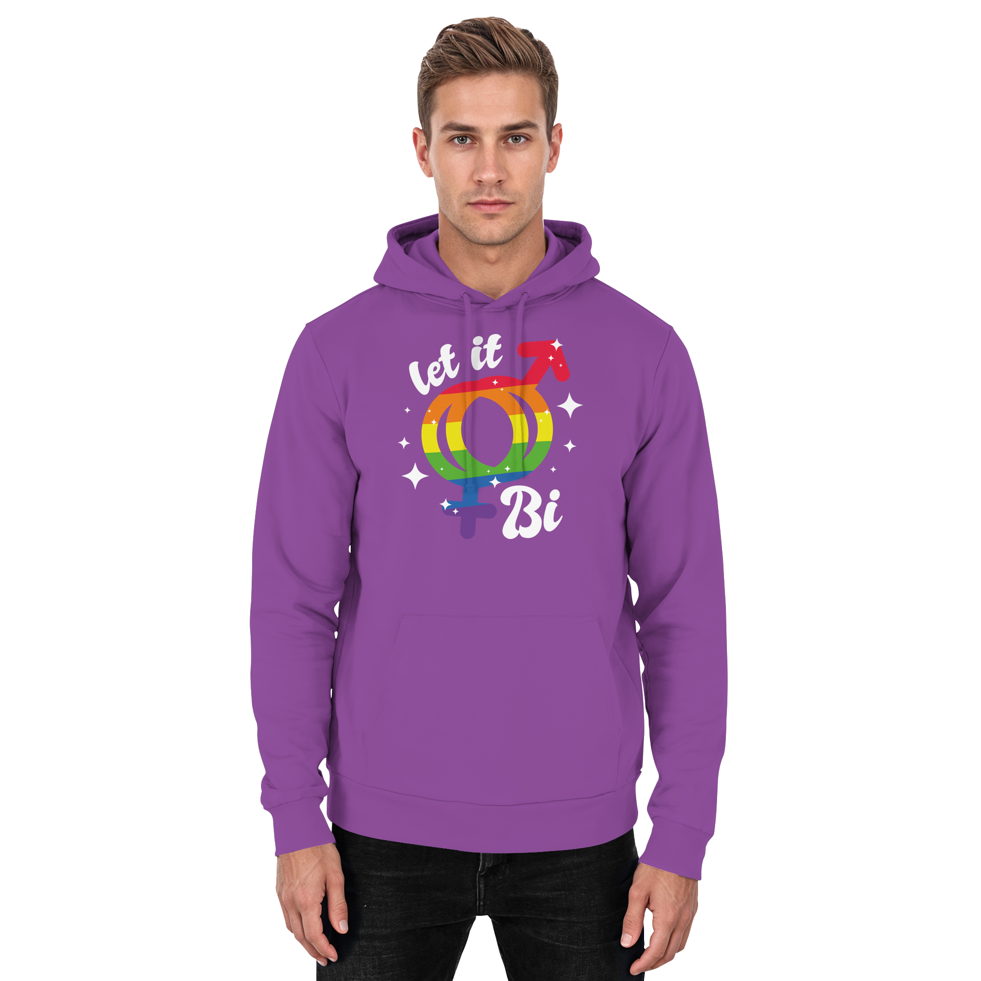 Let it Bi - Basic Unisex Hoodie