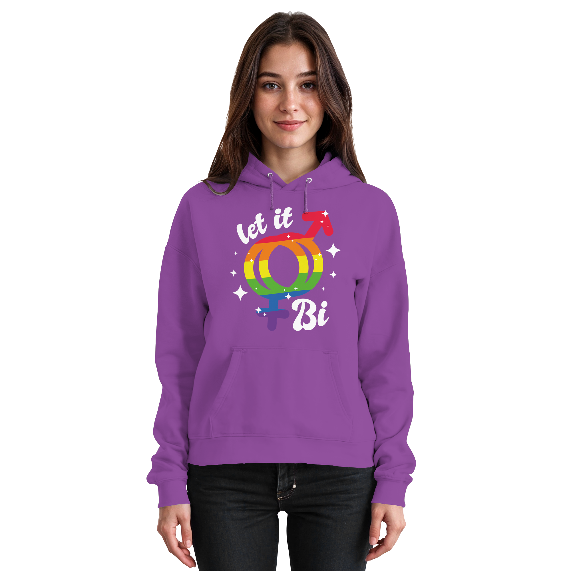 Let it Bi - Basic Unisex Hoodie