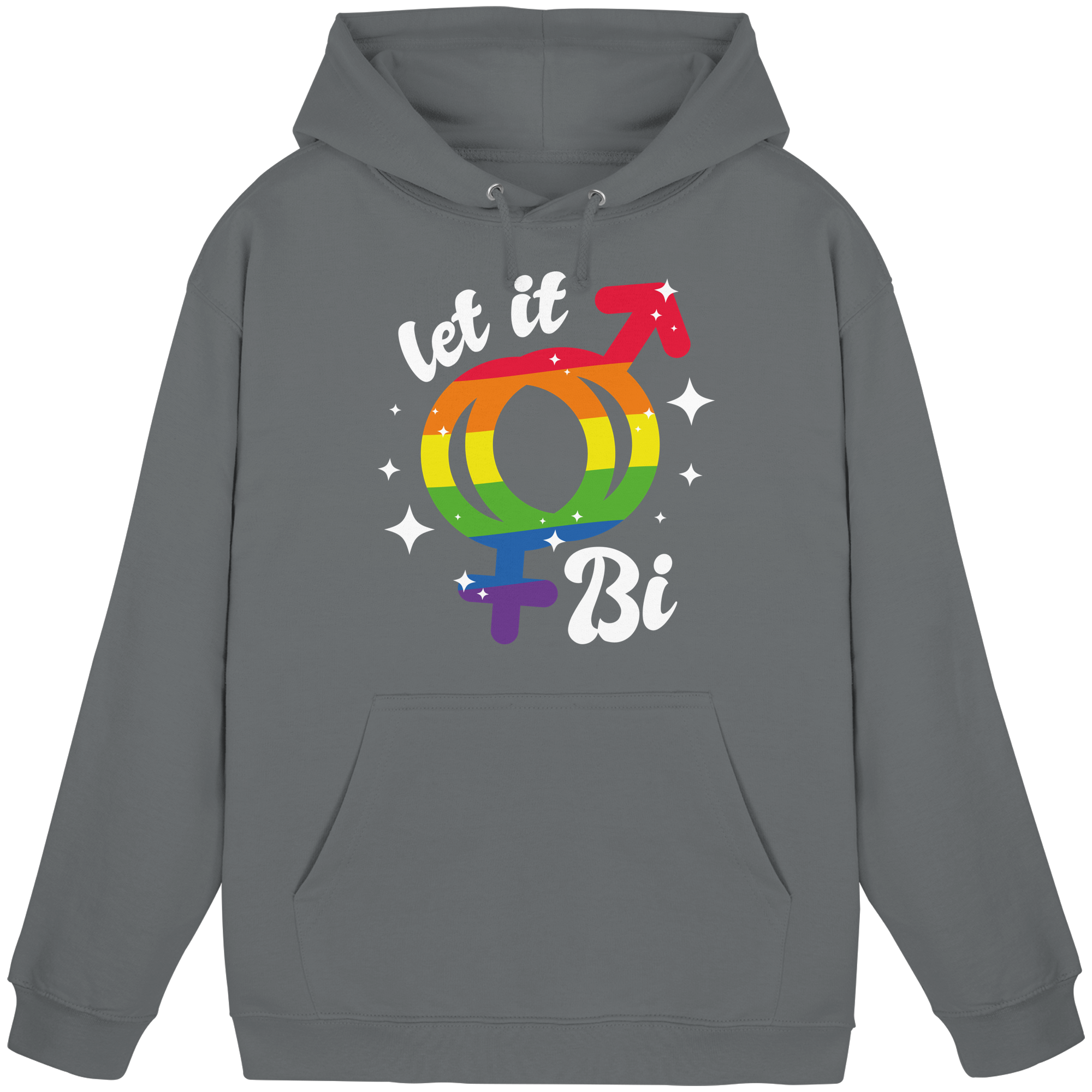Let it Bi - Basic Unisex Hoodie