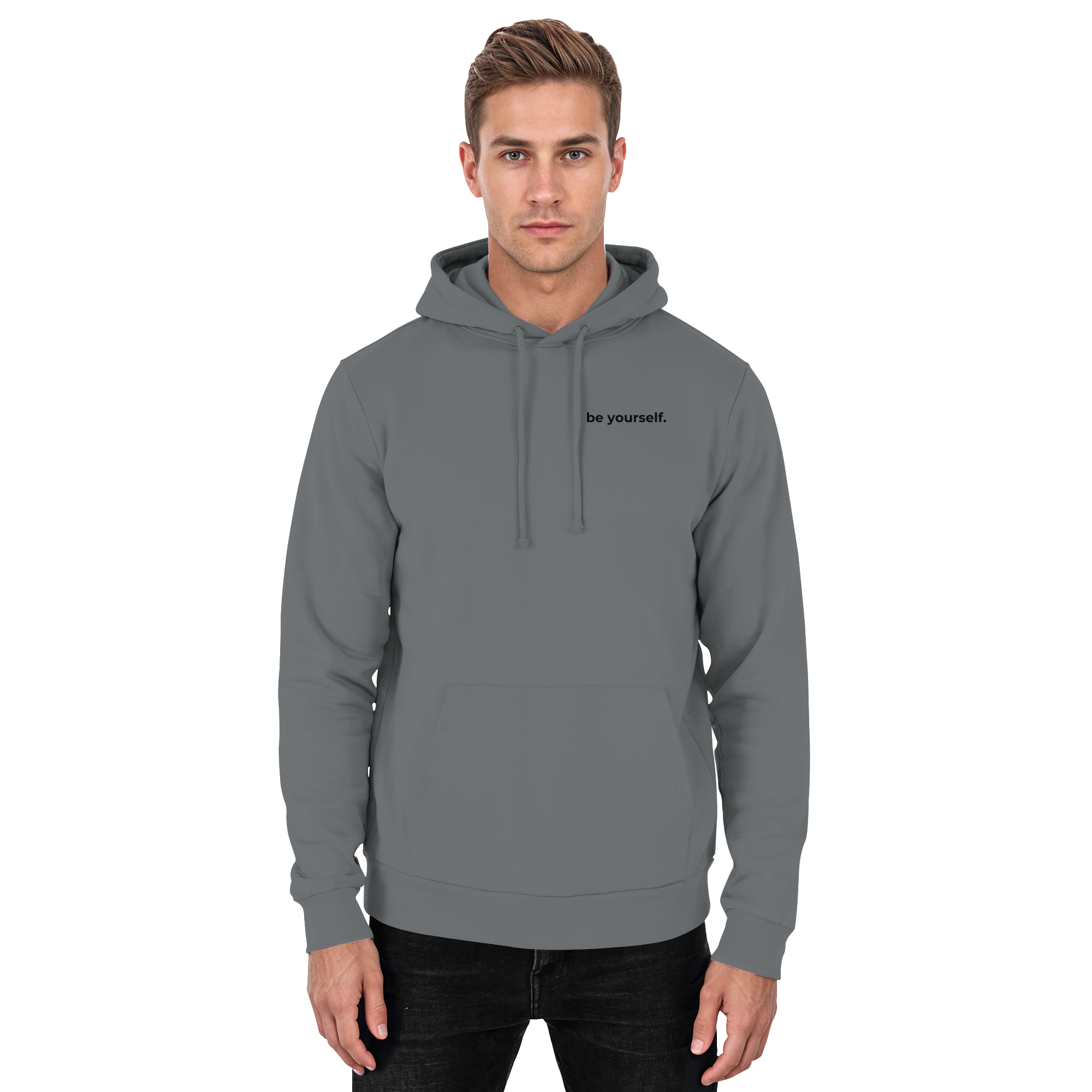 Trans Umbrella Backprint - Basic Unisex Hoodie