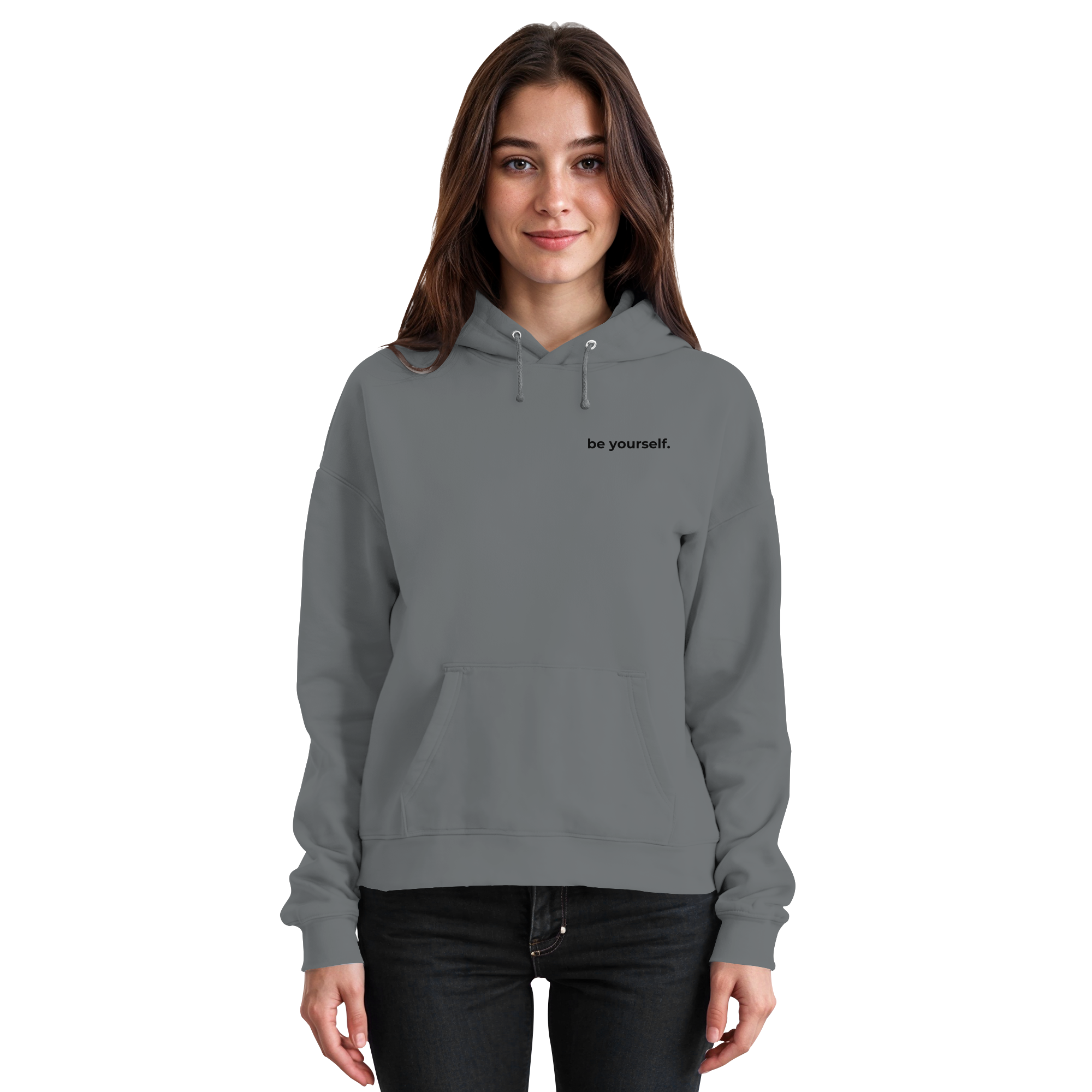 Trans Umbrella Backprint - Basic Unisex Hoodie