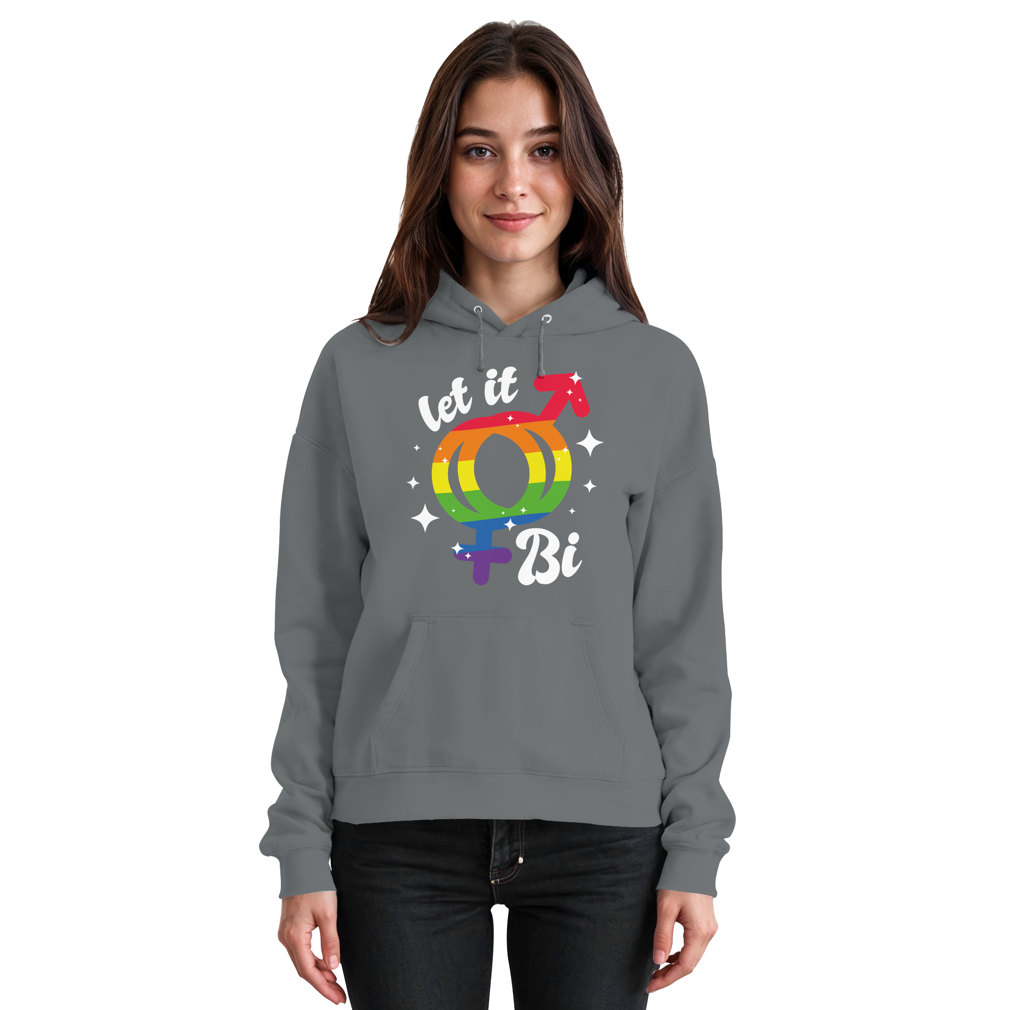 Let it Bi - Basic Unisex Hoodie