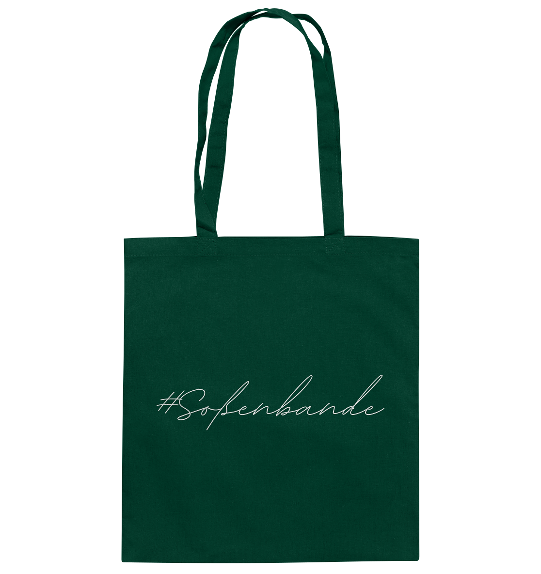 #Soßenbande (weiße Schrift) Stoffbeutel