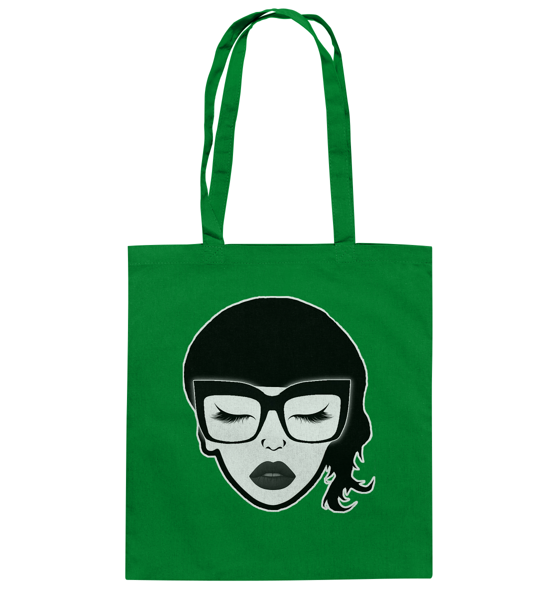 Divanessa's Kopf - Baumwolltasche