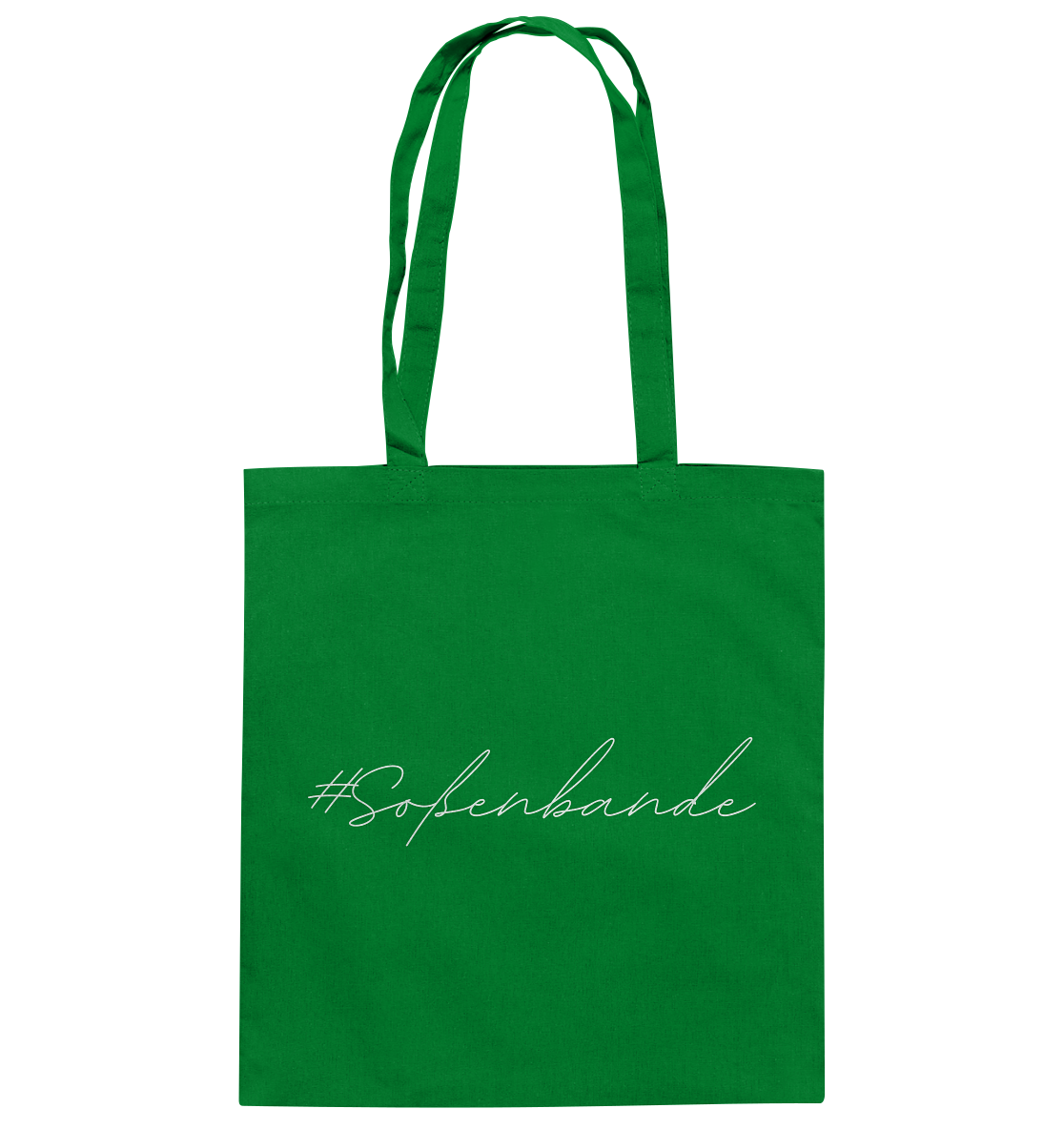 #Soßenbande (weiße Schrift) Stoffbeutel
