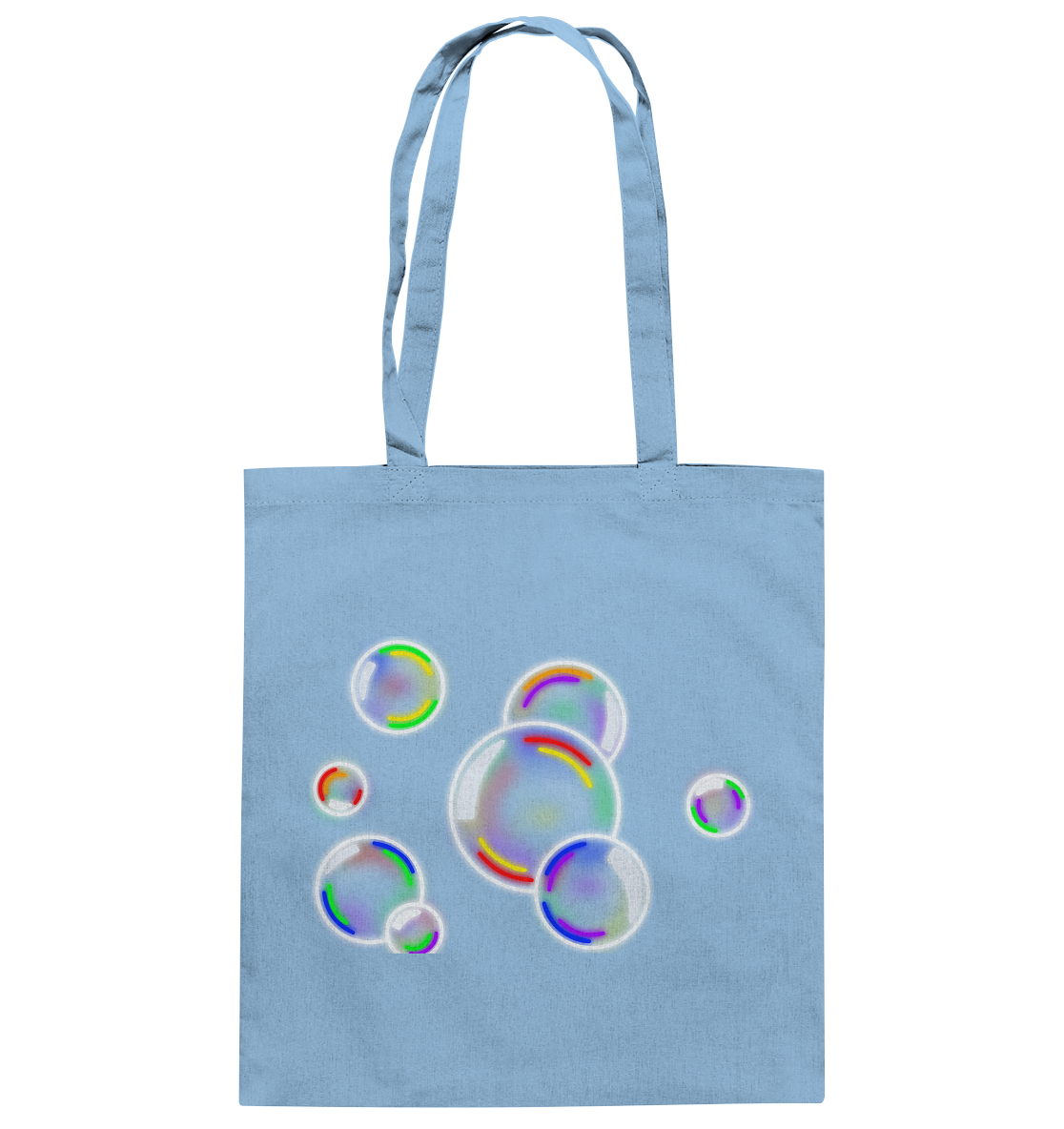 Regenbogen Seifenblasen Stoffbeutel