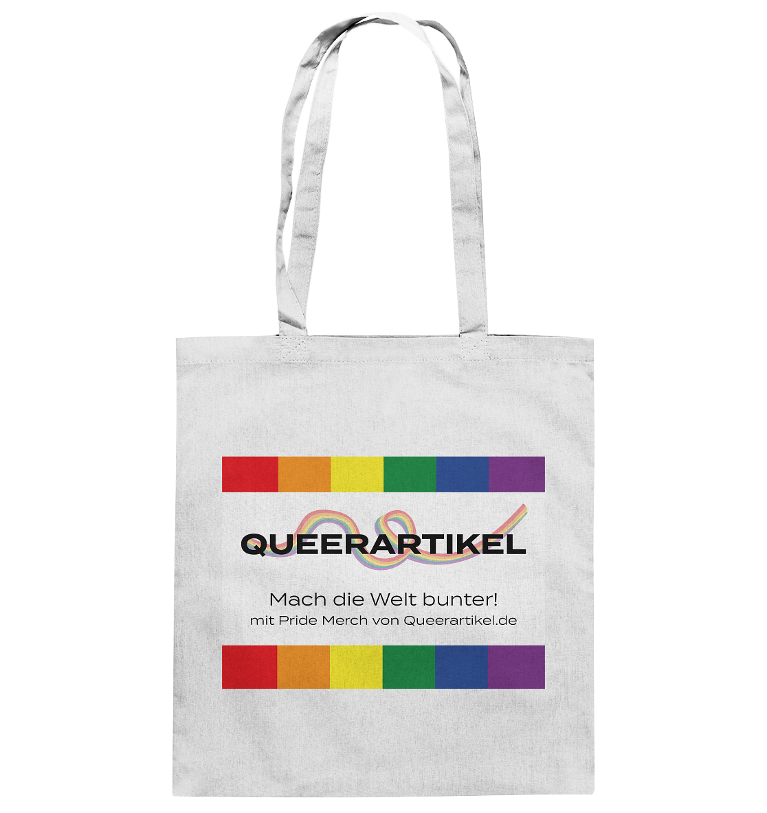 Queerartikel Mach die Welt bunter Stoffbeutel