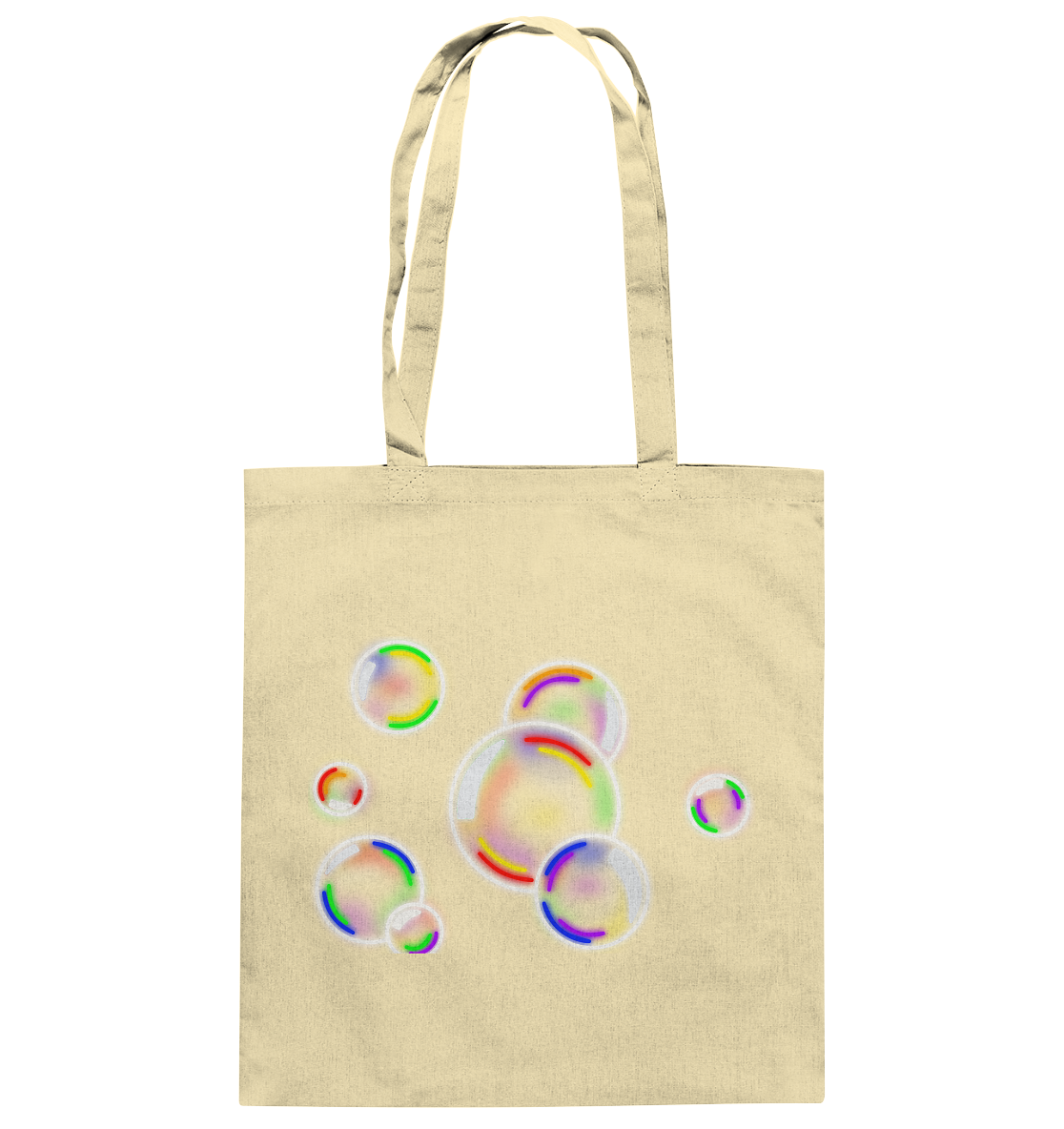 Regenbogen Seifenblasen Stoffbeutel