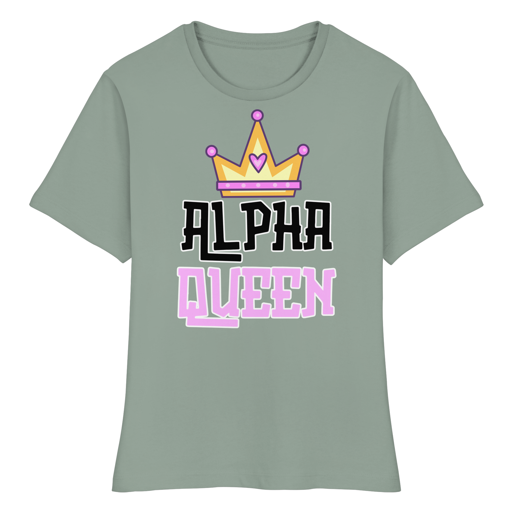 Alpha Queen - Fitted Ladies Organic Shirt