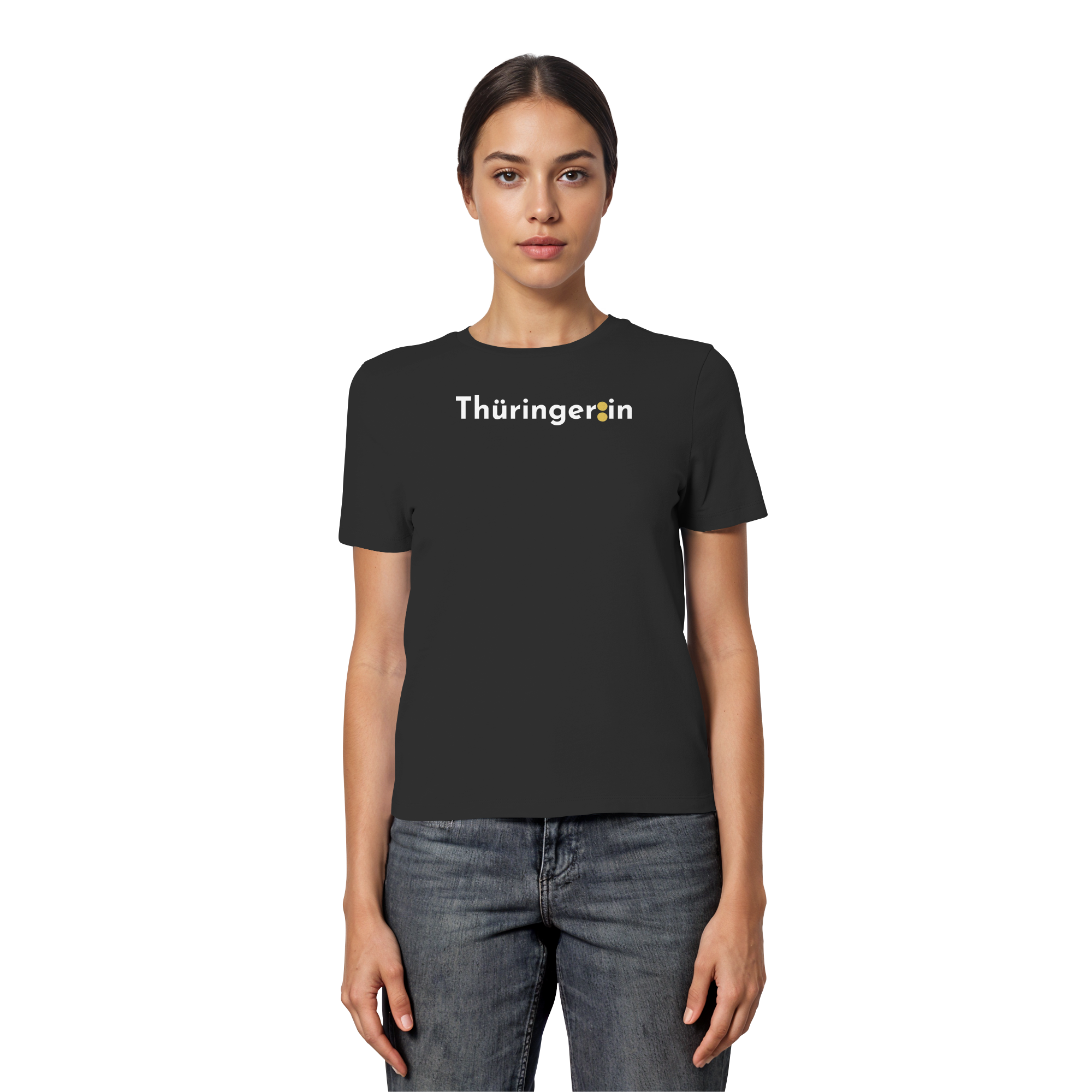 Thüringer:in "Klöße Edition" - Fitted Ladies Organic Shirt