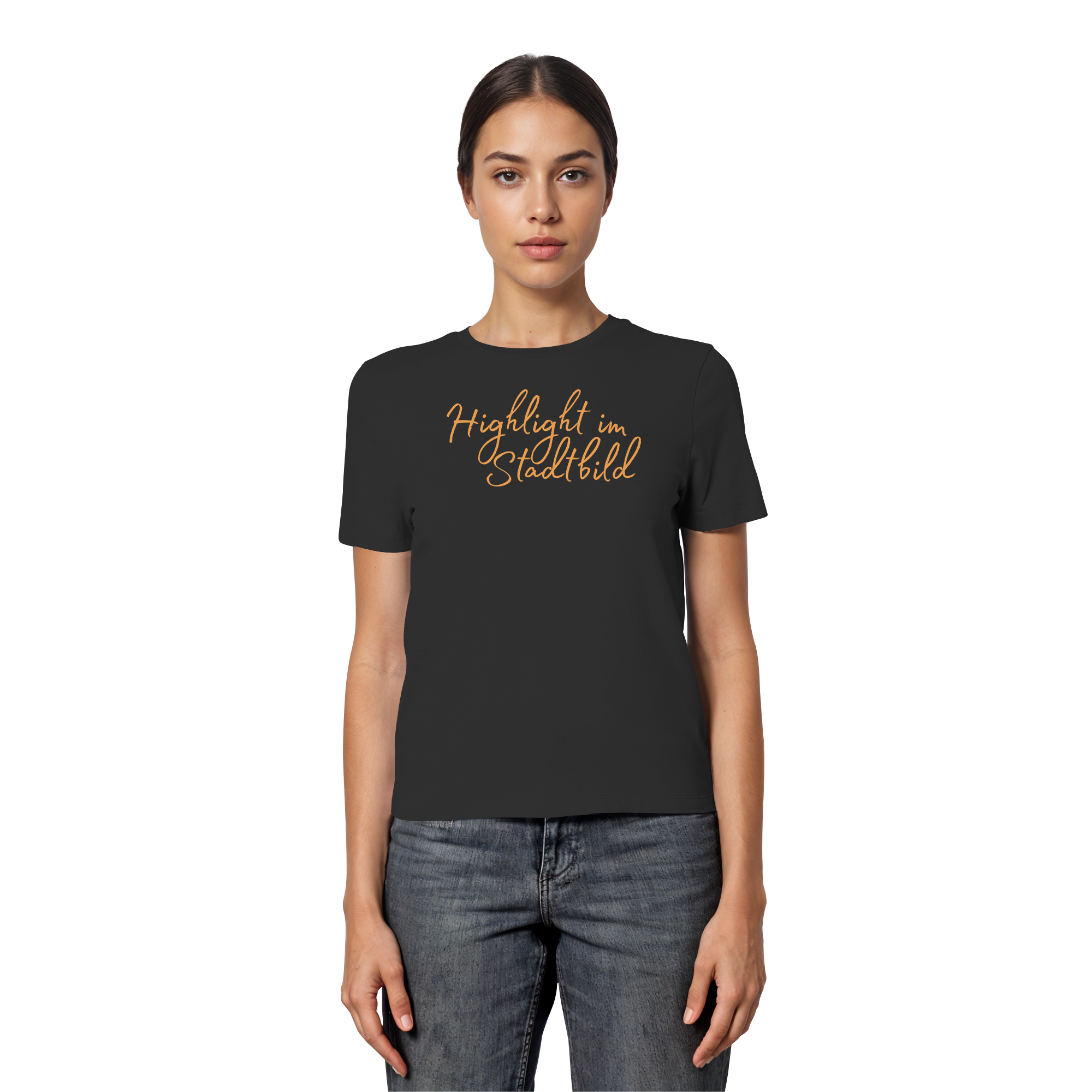 Highlight im Stadtbild - Fitted Ladies Organic Shirt