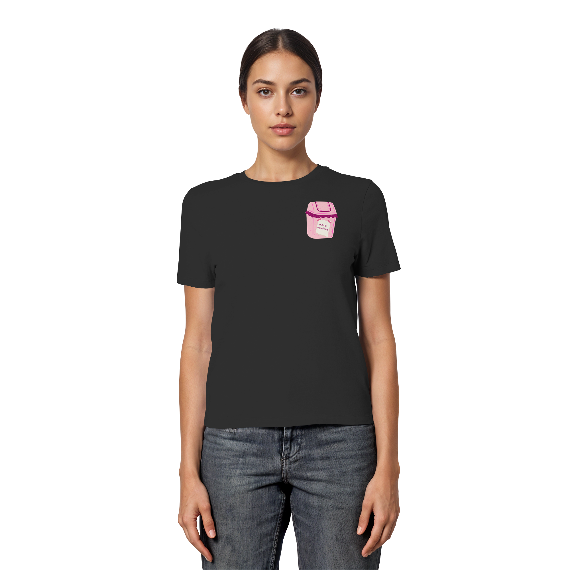 Men's Opinions - Fitted Ladies Organic Shirt