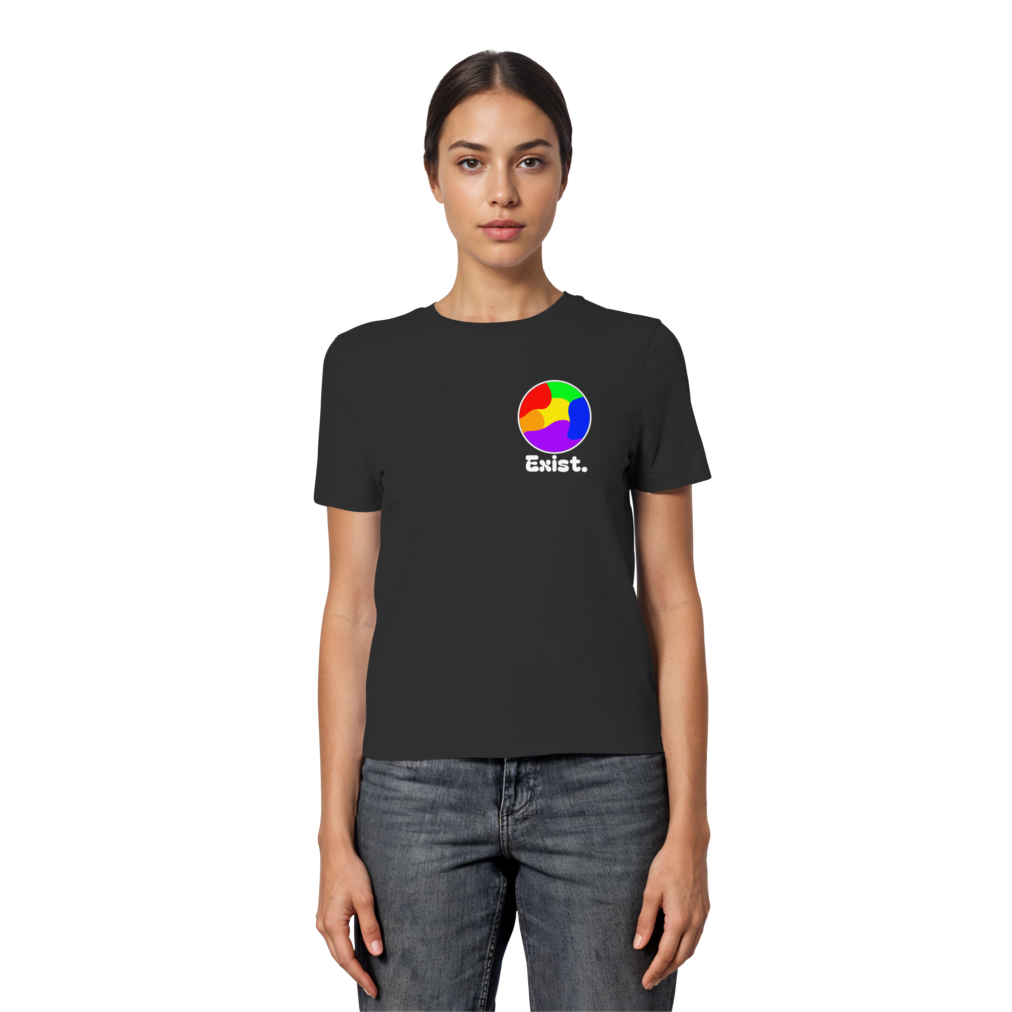 Exist "Pride Edition" - Fitted Ladies Organic Shirt