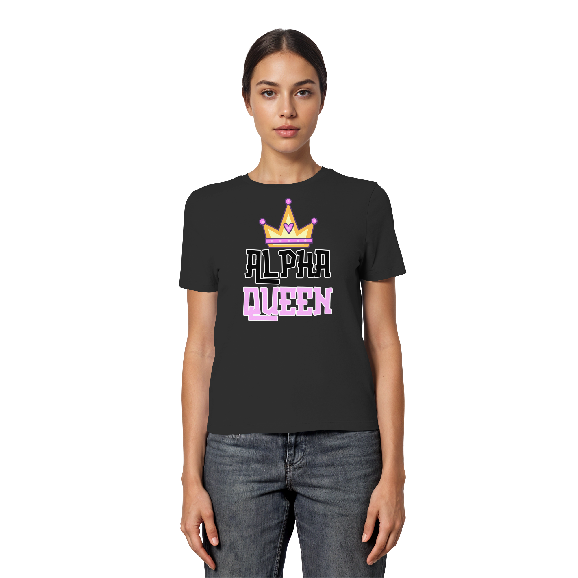 Alpha Queen - Fitted Ladies Organic Shirt