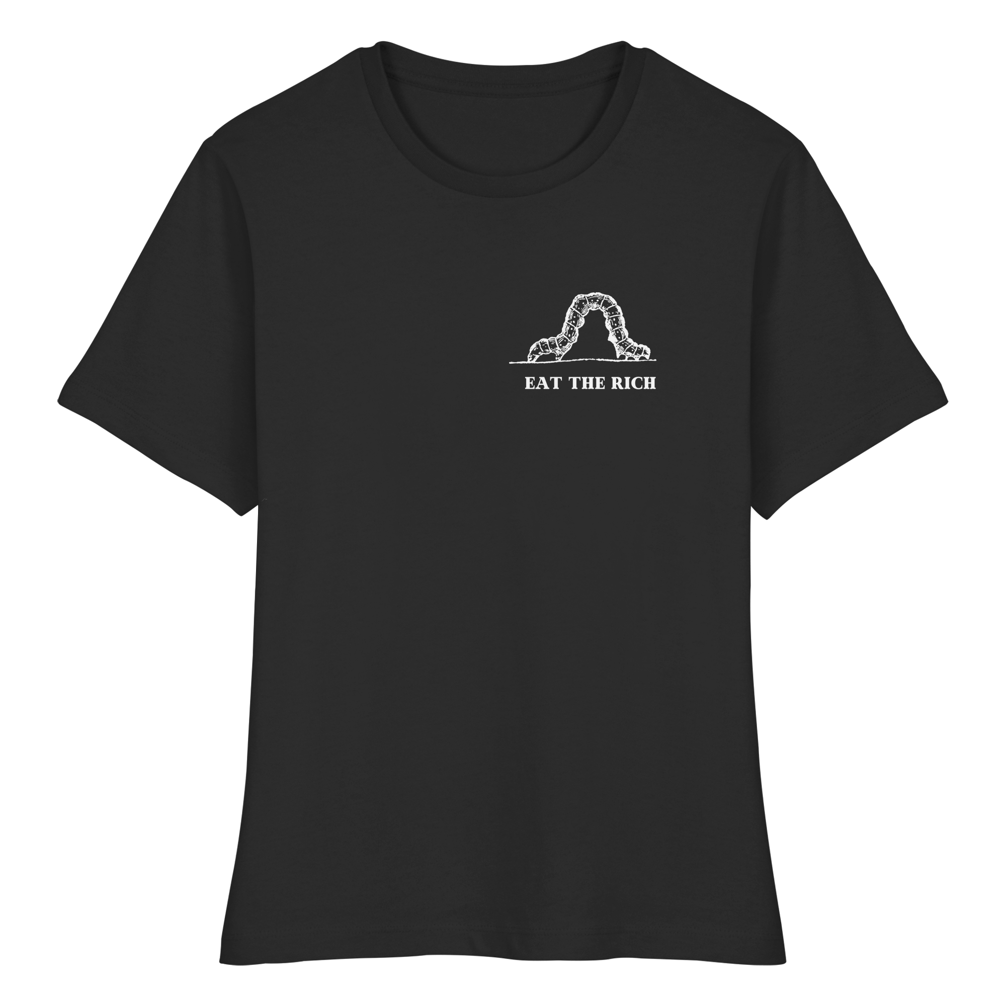 Eat the Rich "Hunger for Justice Edition" - Fitted Ladies Organic Shirt