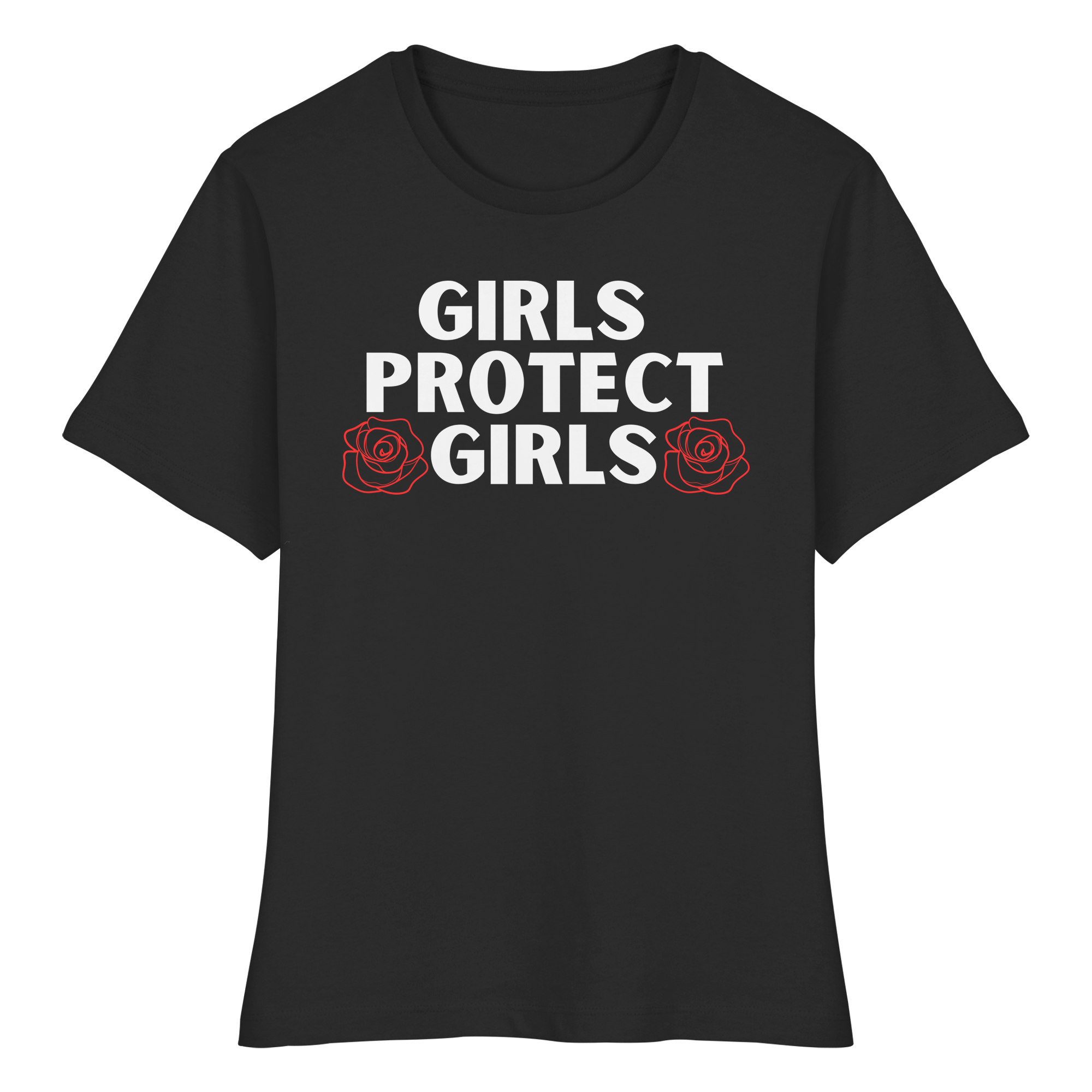 Girls protect Girls - Fitted Ladies Organic Shirt