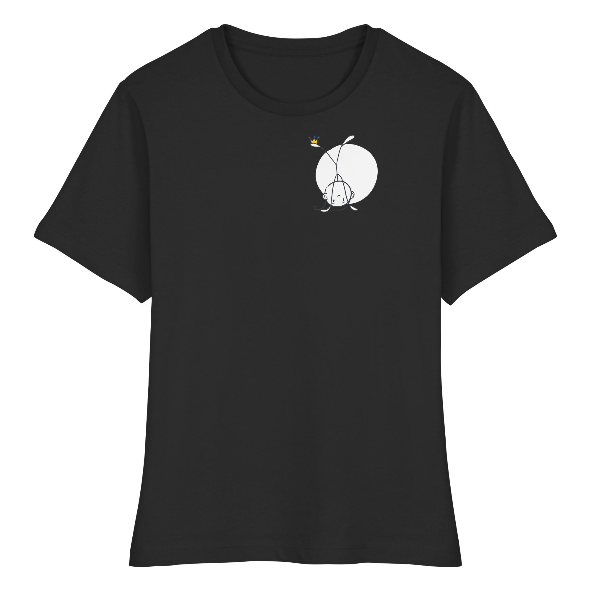 Mein Körper gehört mir "Bunte Edition" Backprint - Fitted Ladies Organic Shirt