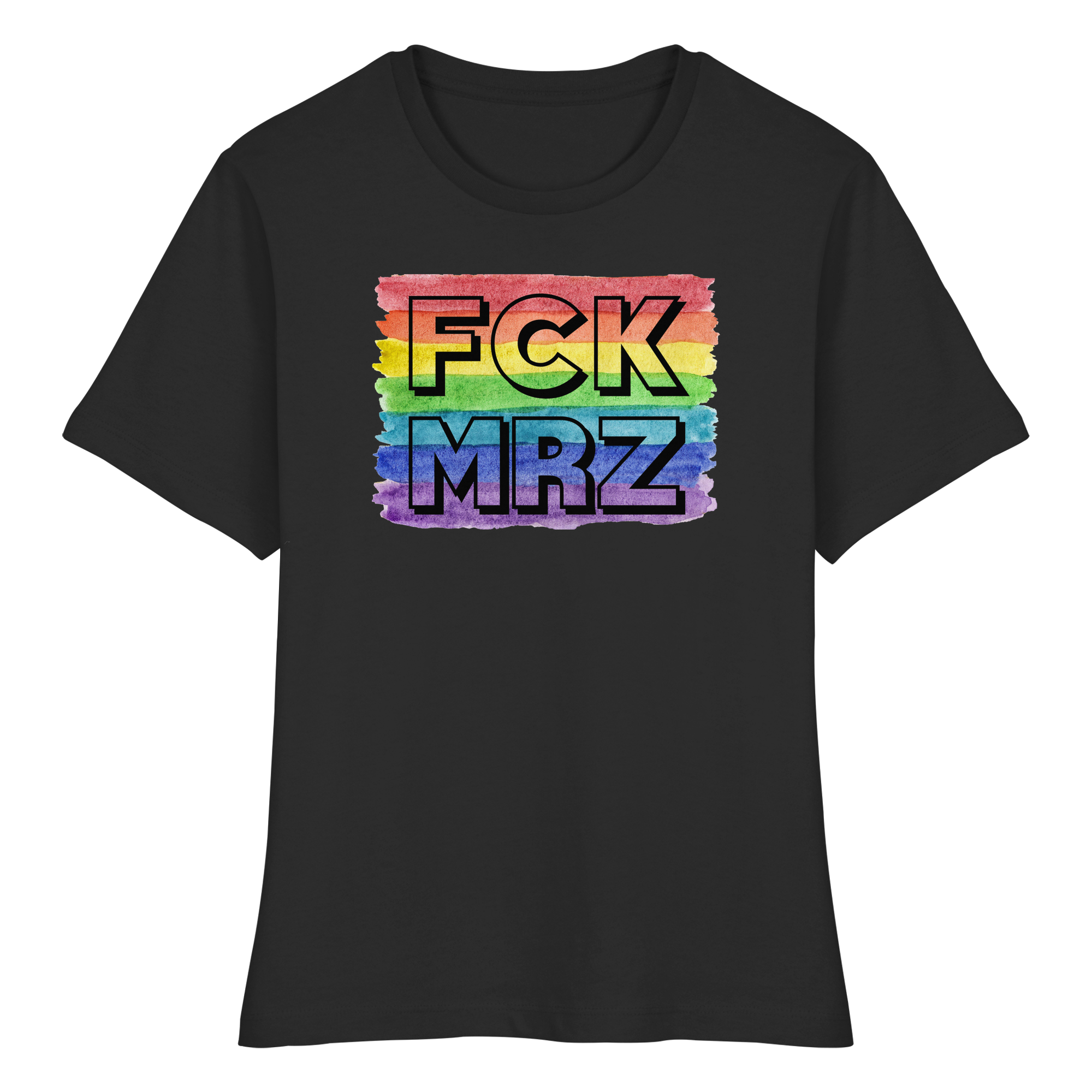 FCK MRZ "Rainbow Resistance Edition" - Fitted Ladies Organic Shirt