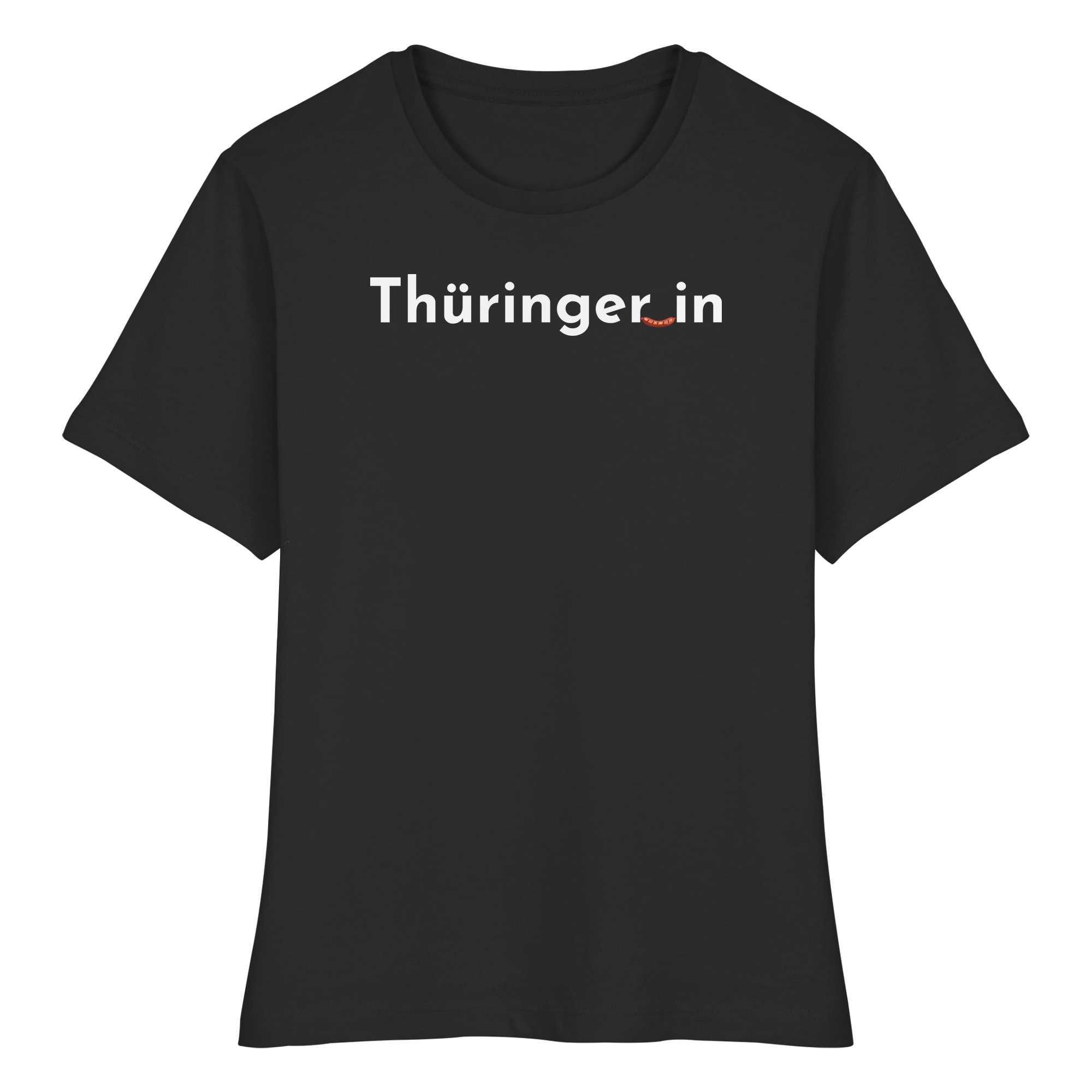 Thüringer_in "Rostbratwurst Edition" - Fitted Ladies Organic Shirt
