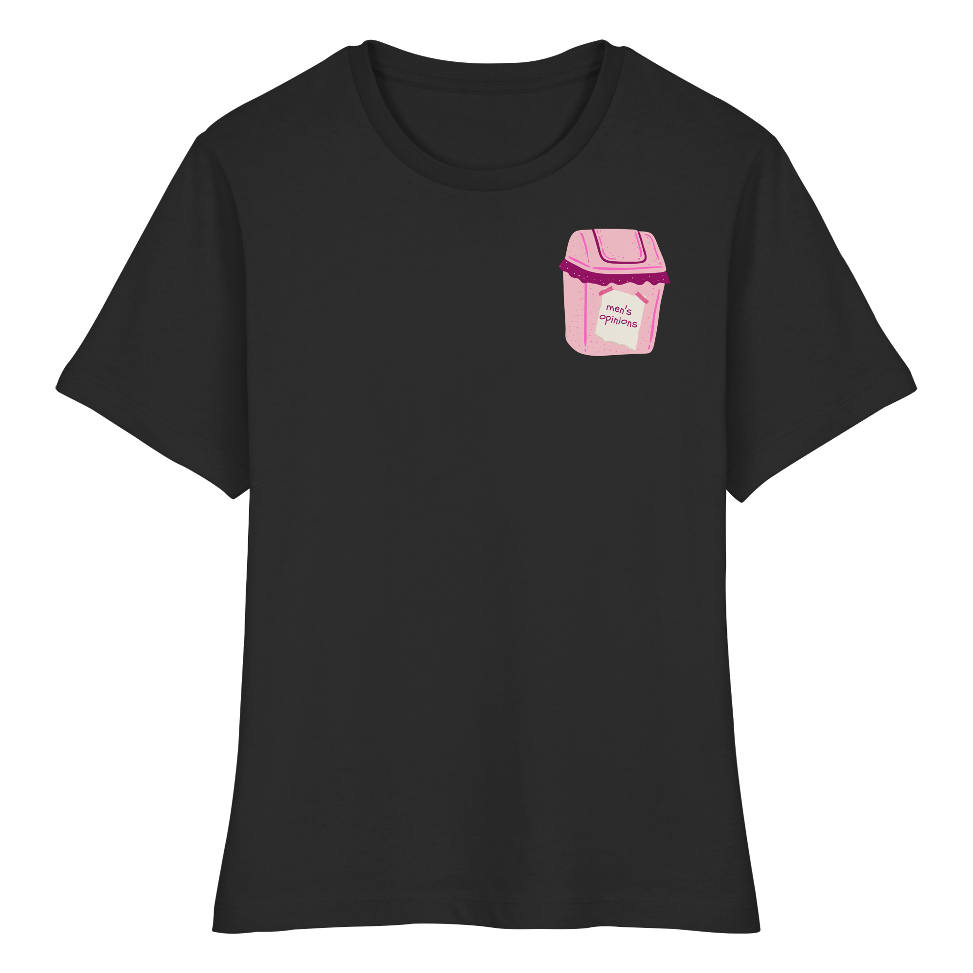 Men's Opinions - Fitted Ladies Organic Shirt