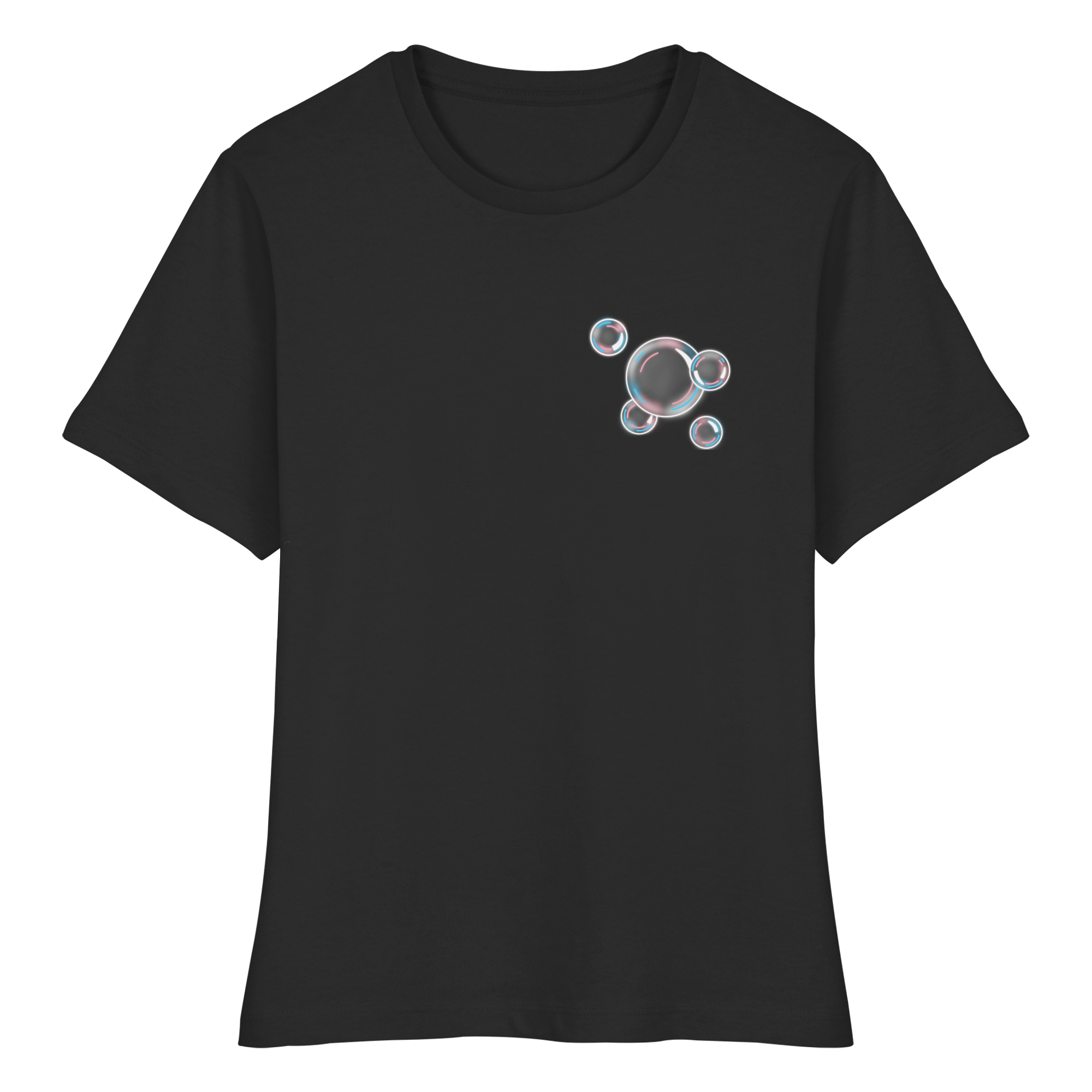 Trans Seifenblasen - Fitted Ladies Organic Shirt