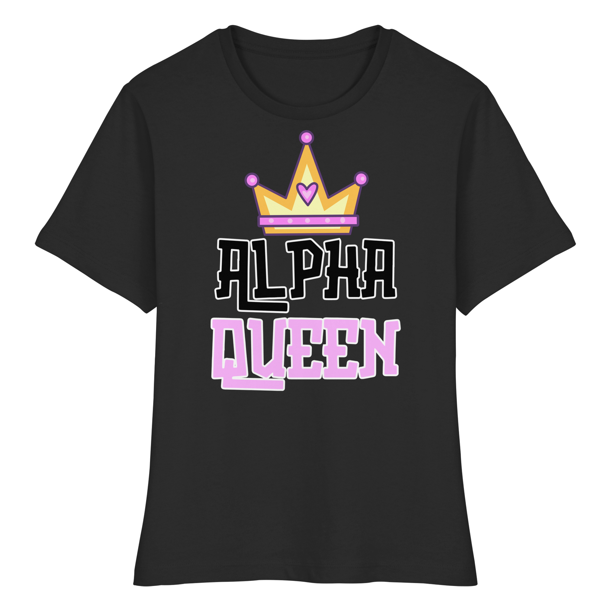 Alpha Queen - Fitted Ladies Organic Shirt