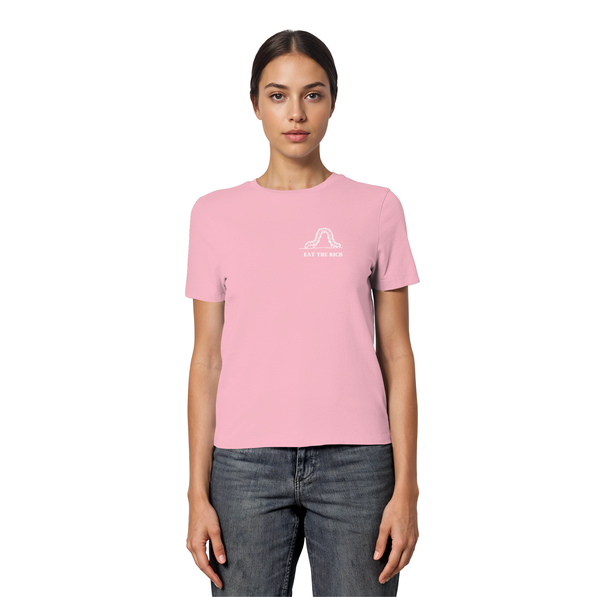 Eat the Rich "Hunger for Justice Edition" - Fitted Ladies Organic Shirt