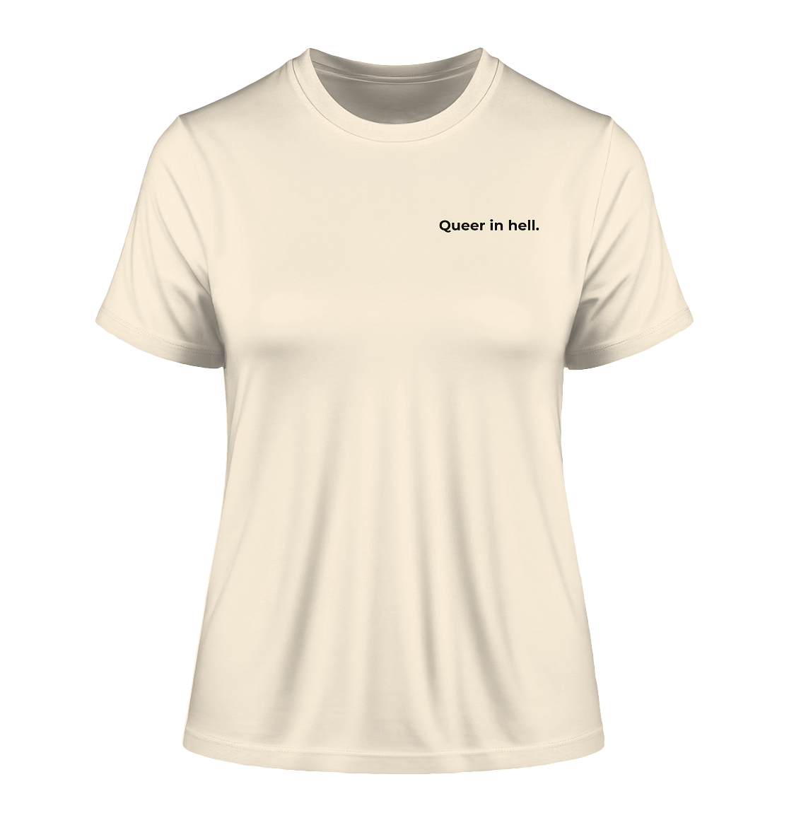 Queer in Hell '25 Backprint "Frauen" Stanley/Stella Fitted T-Shirt
