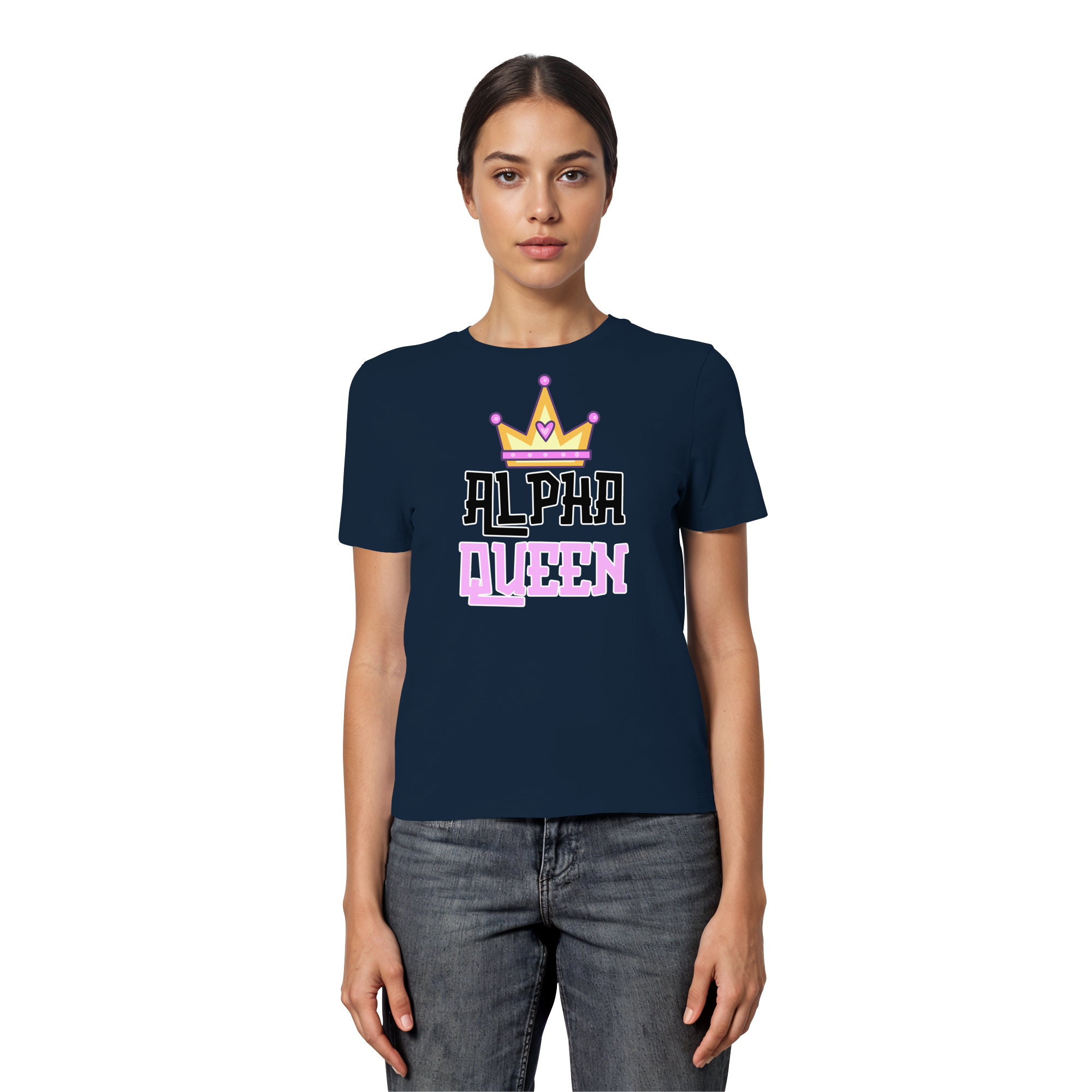 Alpha Queen - Fitted Ladies Organic Shirt