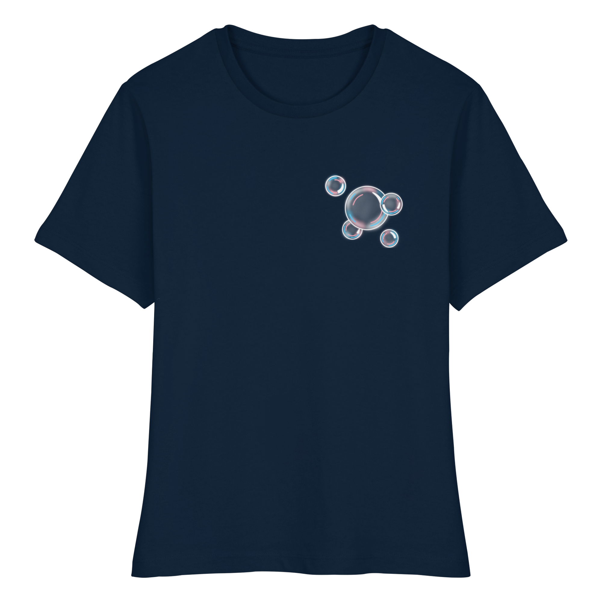 Trans Seifenblasen - Fitted Ladies Organic Shirt