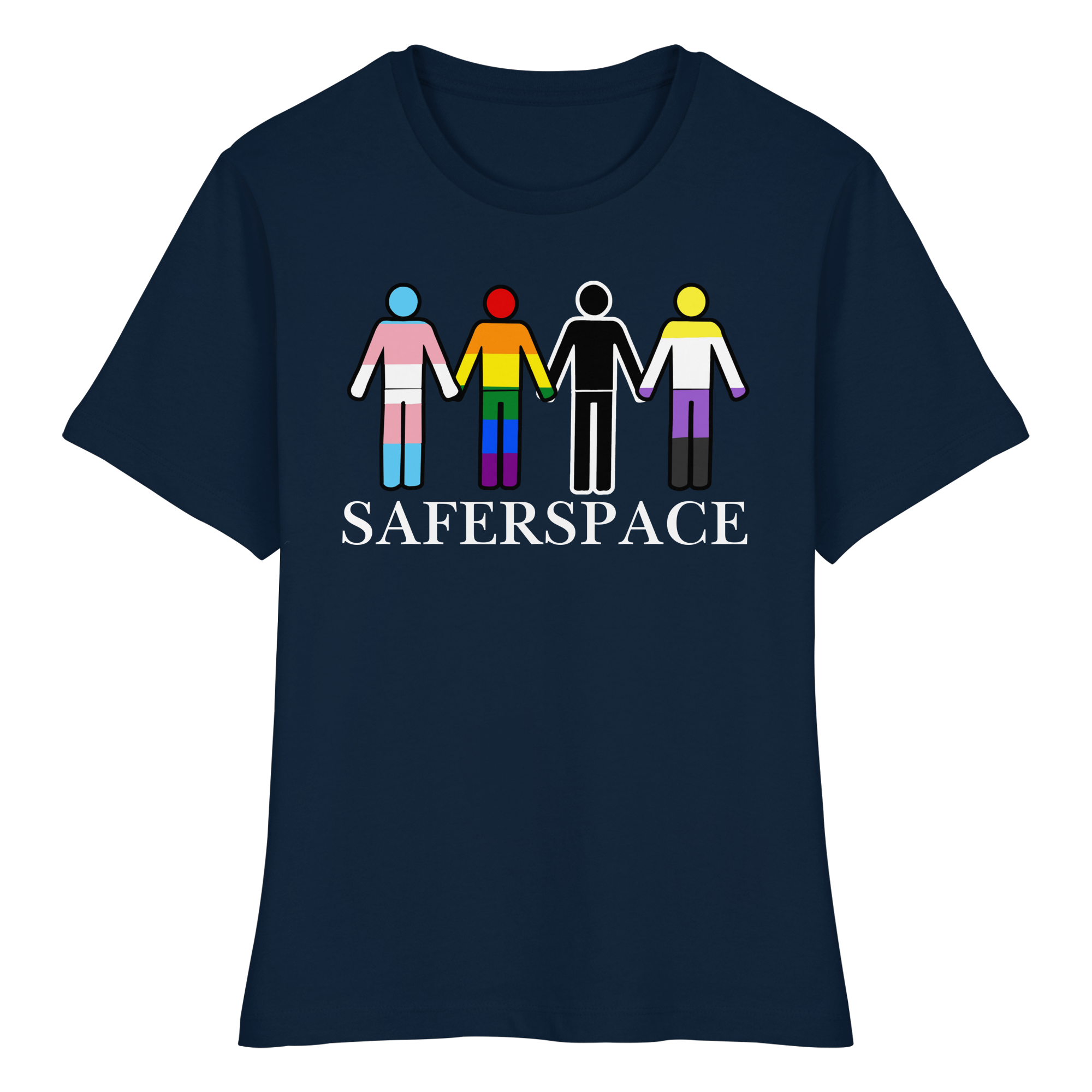 SAFERSPACE - Fitted Ladies Organic Shirt