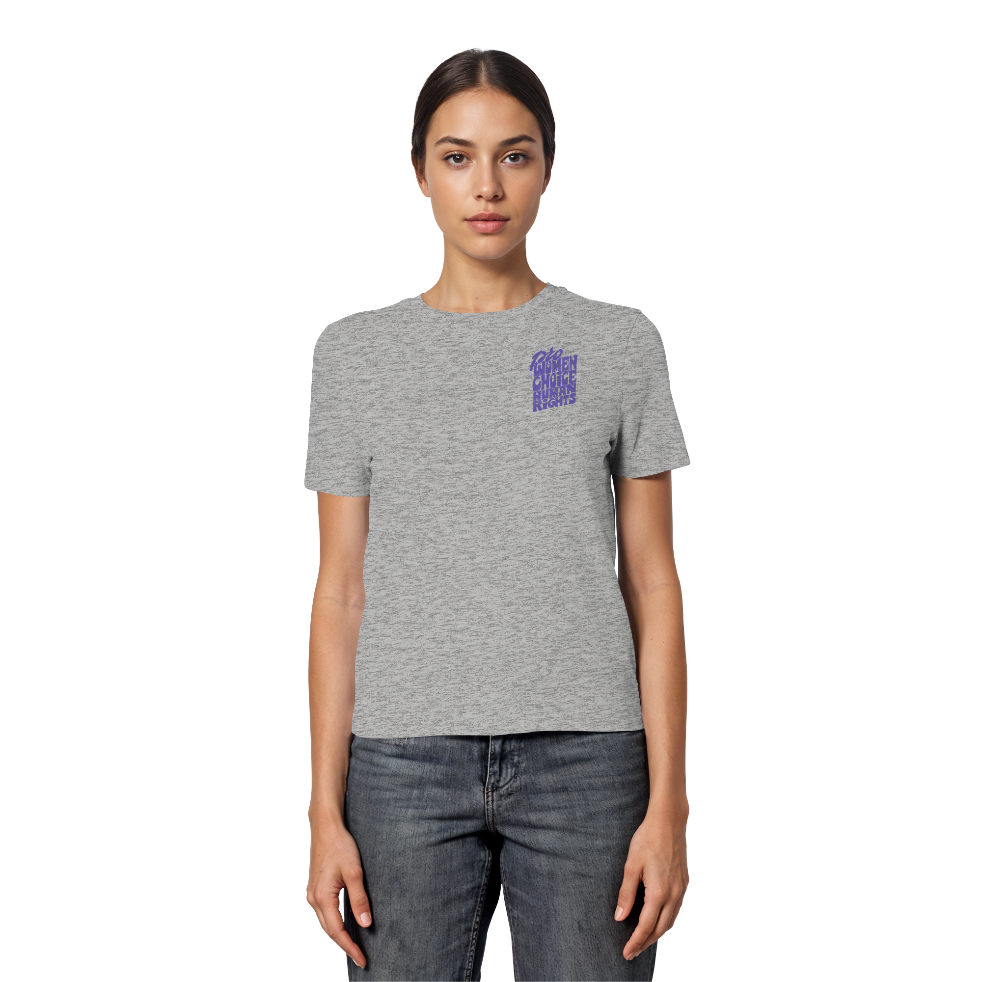 Pro Women Choice Human Rights "Lila Edition" - Fitted Ladies Organic Shirt