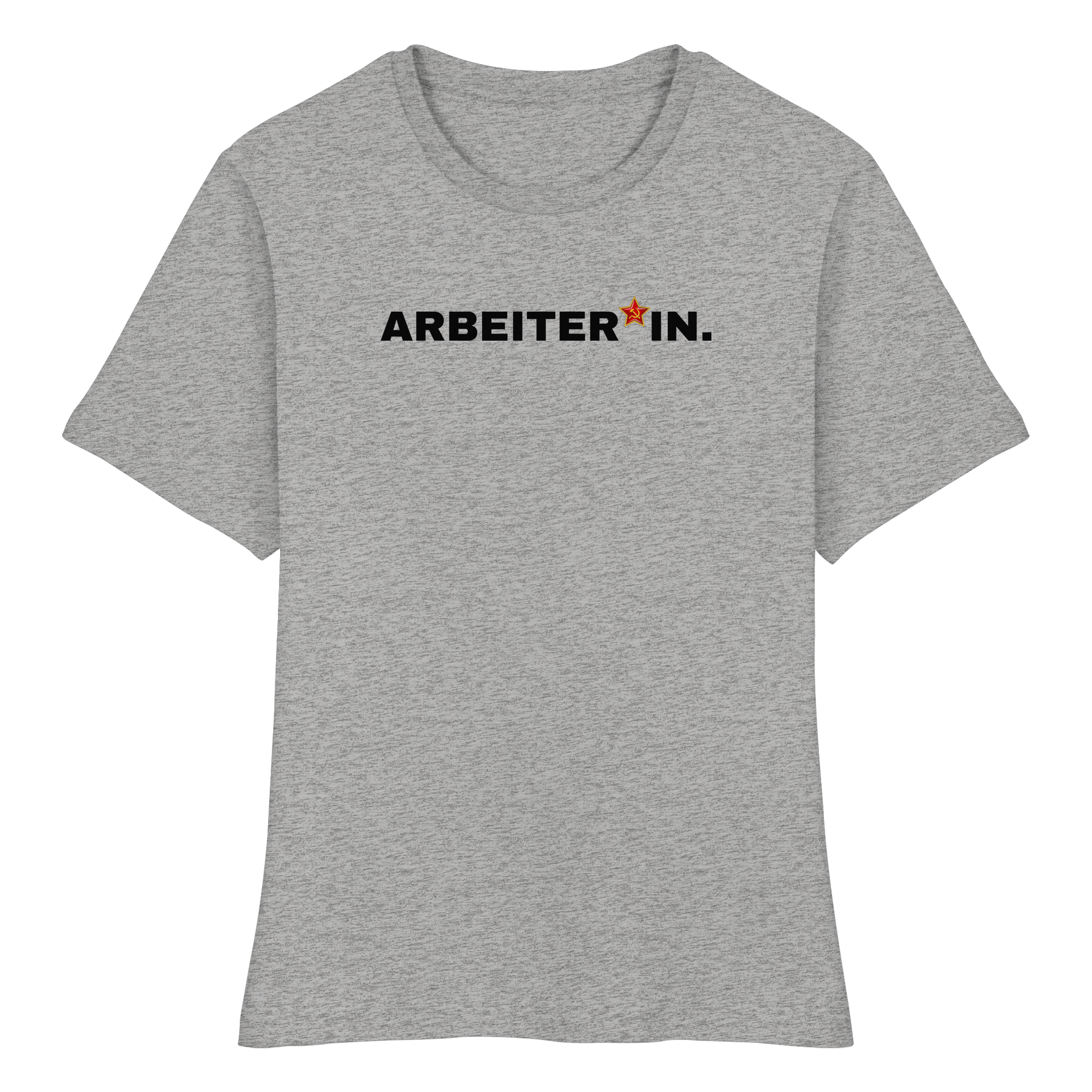 ARBEITER*IN. "Plain Work Edition" - Fitted Ladies Organic Shirt