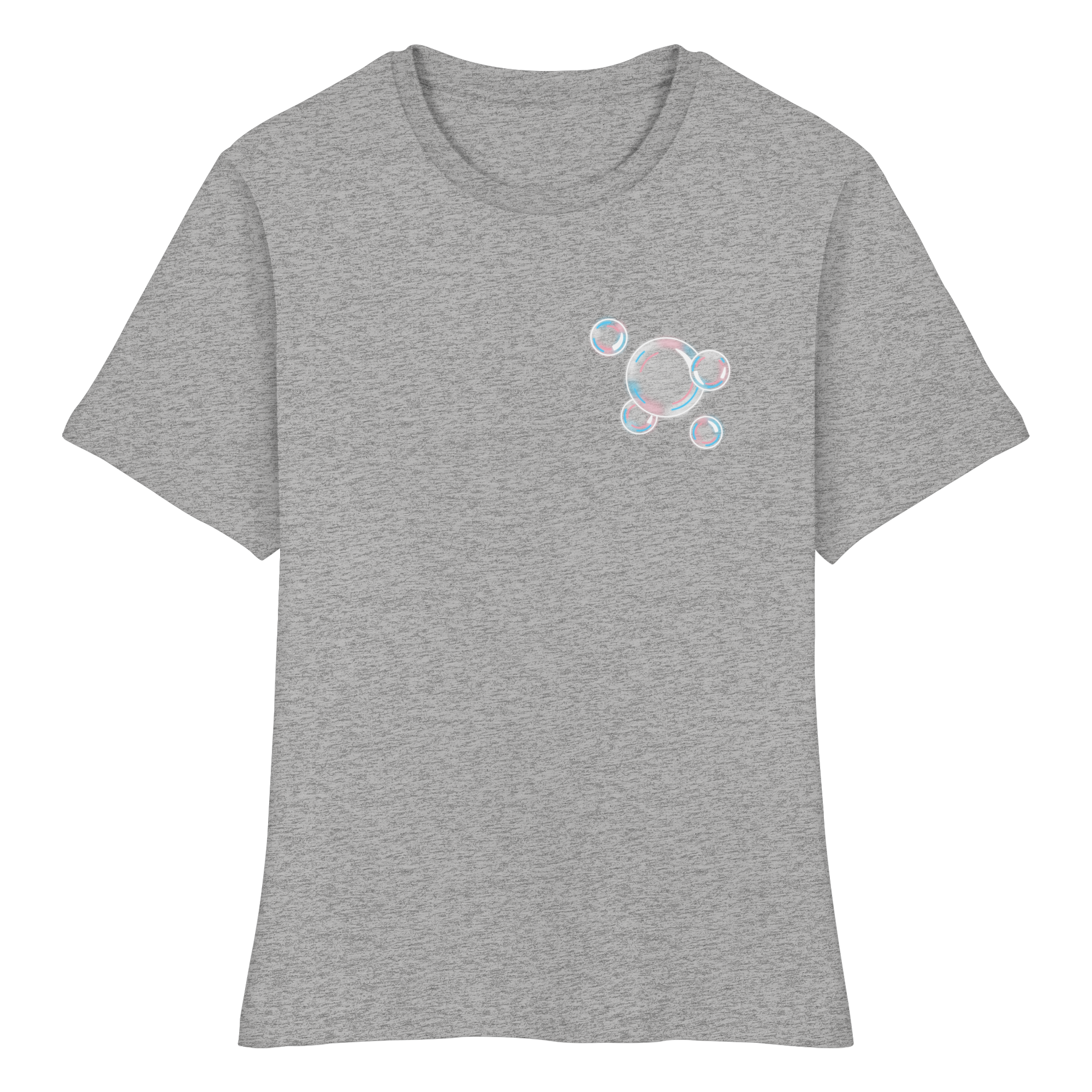 Trans Seifenblasen - Fitted Ladies Organic Shirt