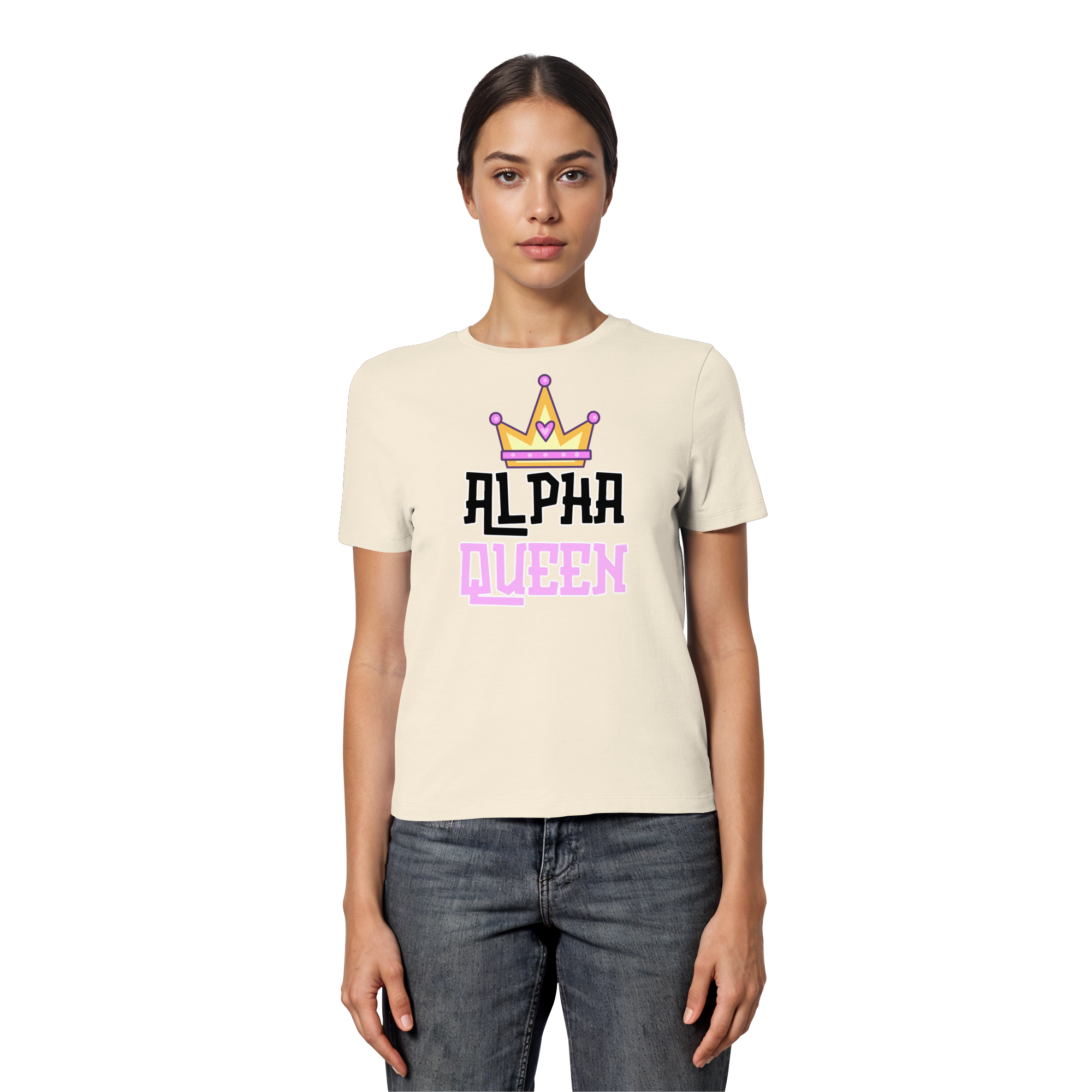 Alpha Queen - Fitted Ladies Organic Shirt