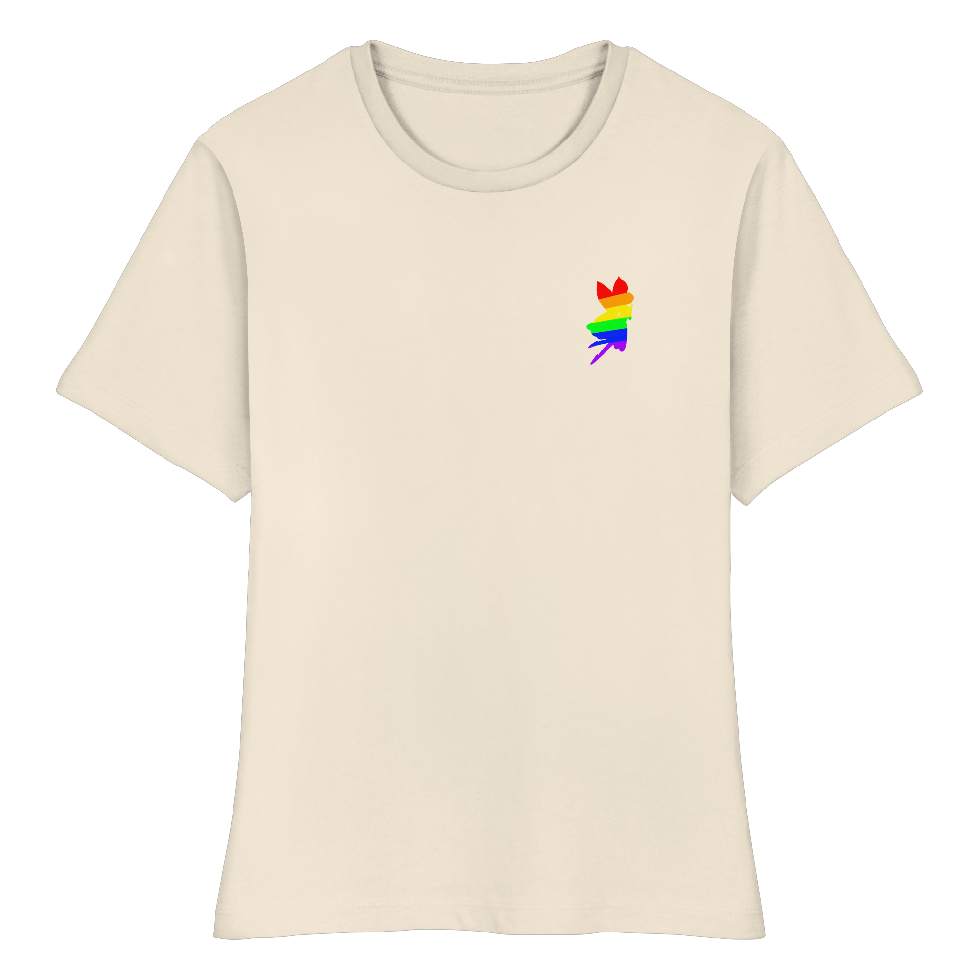 Regenbogen Fee - Fitted Ladies Organic Shirt