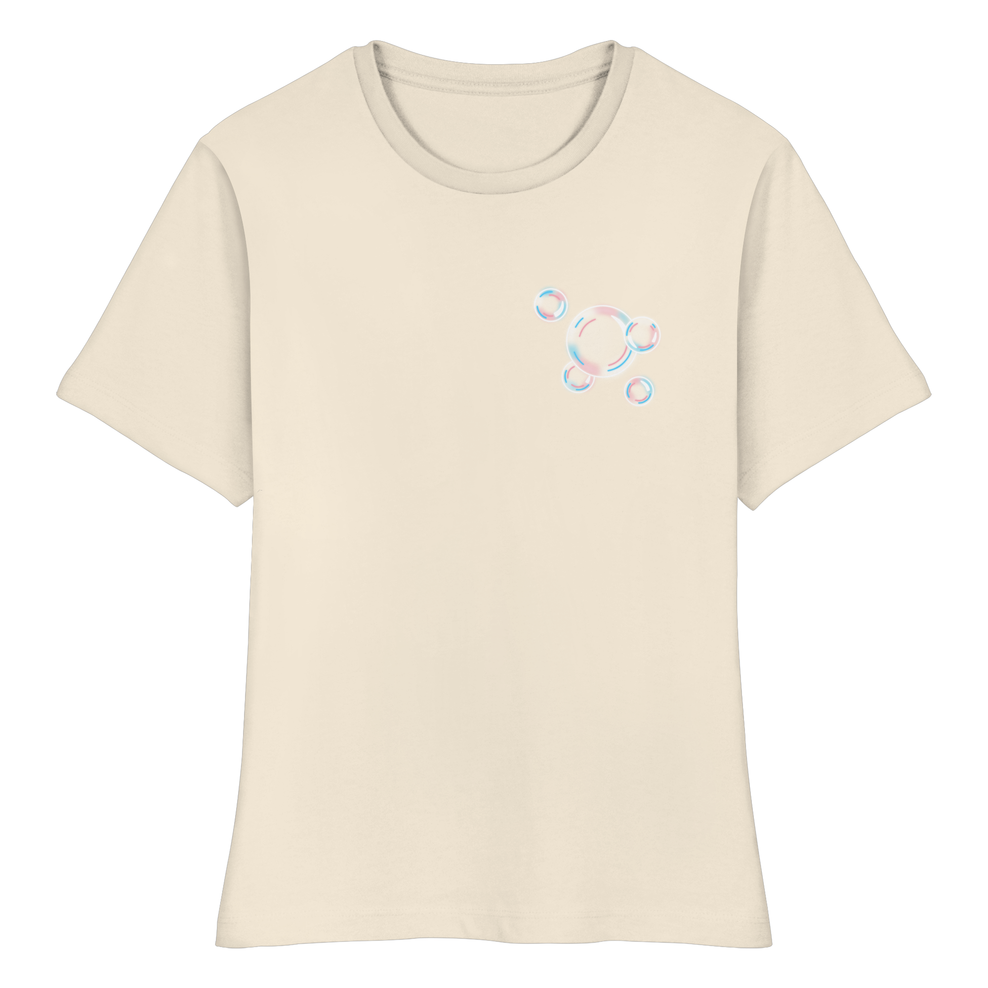 Trans Seifenblasen - Fitted Ladies Organic Shirt