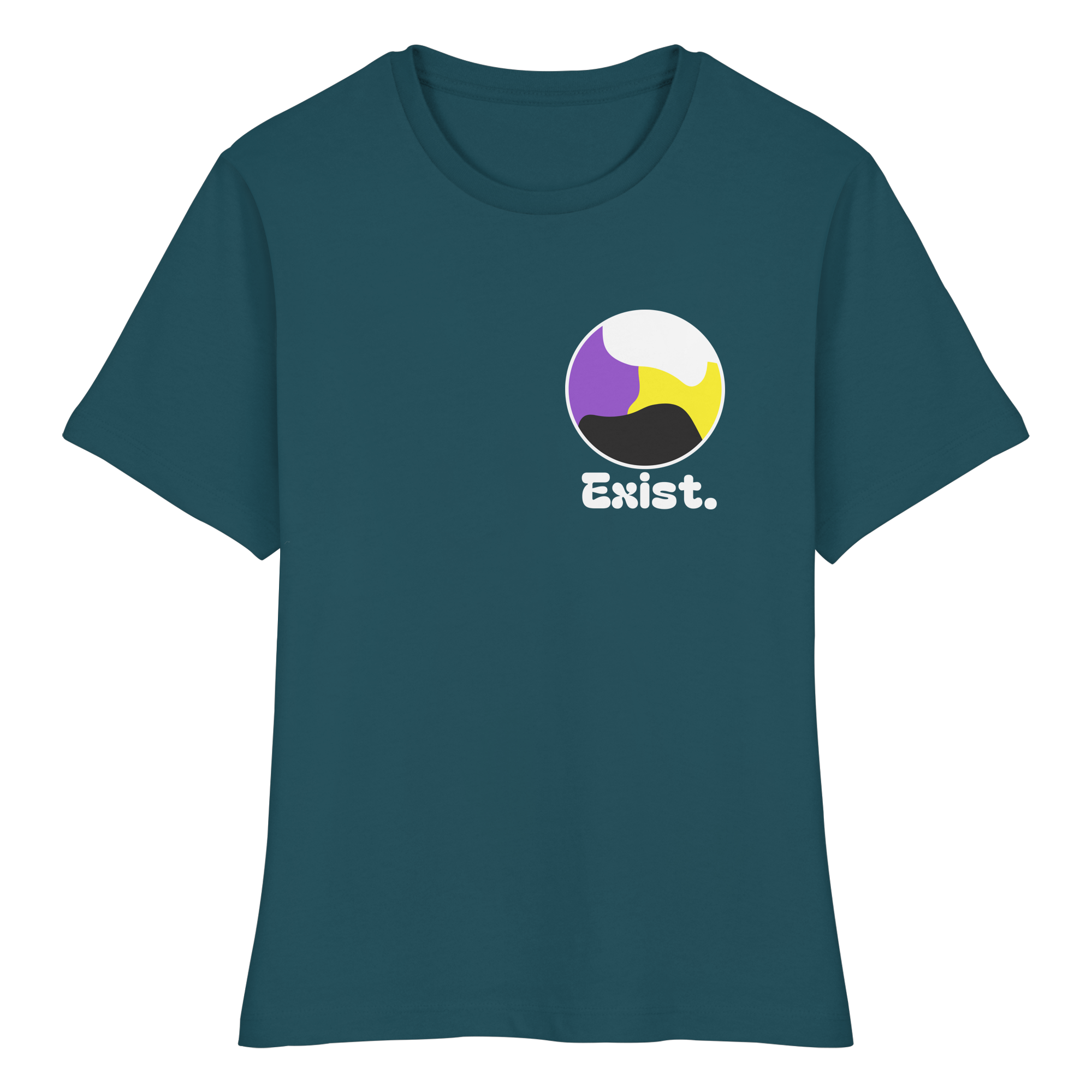 Exist "Nonbinary Edition" - Fitted Ladies Organic Shirt