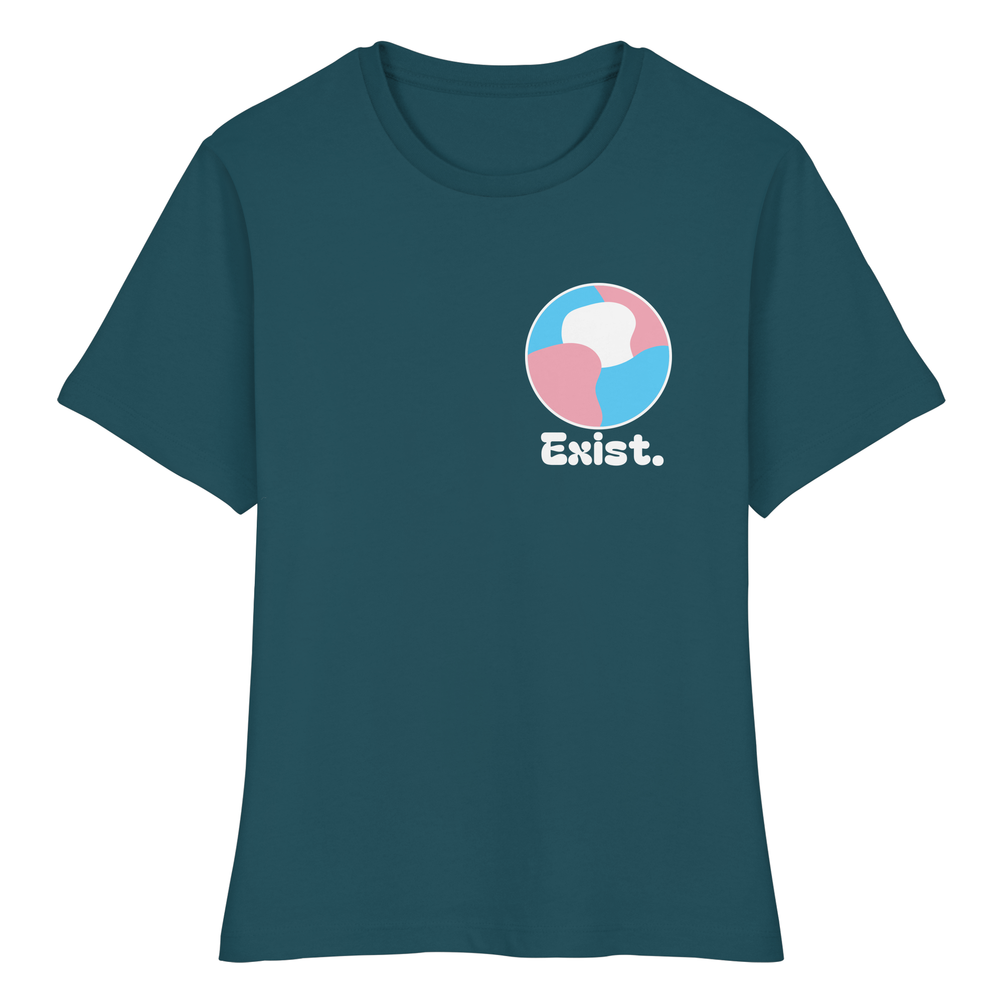 Exist "Trans Edition" - Fitted Ladies Organic Shirt