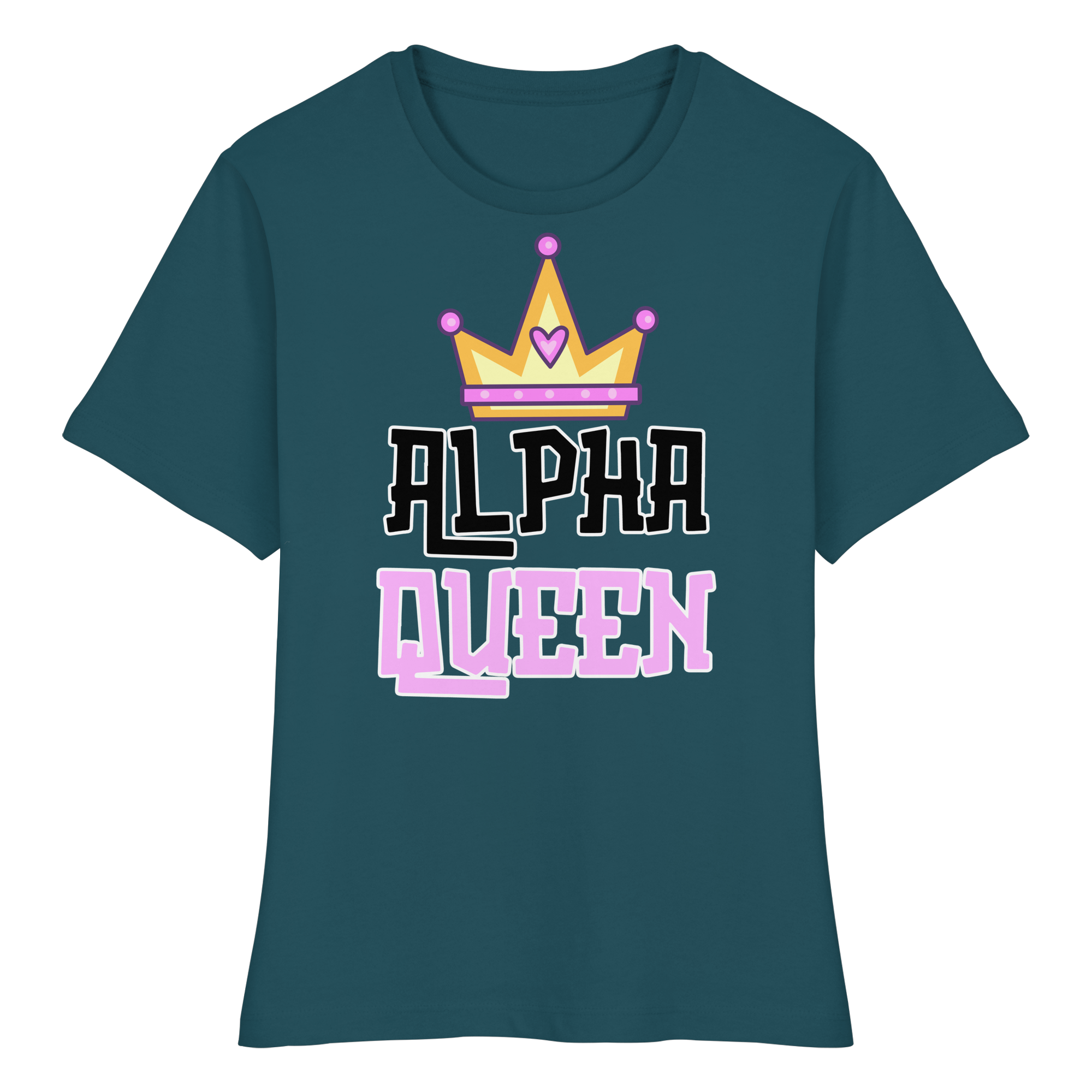Alpha Queen - Fitted Ladies Organic Shirt