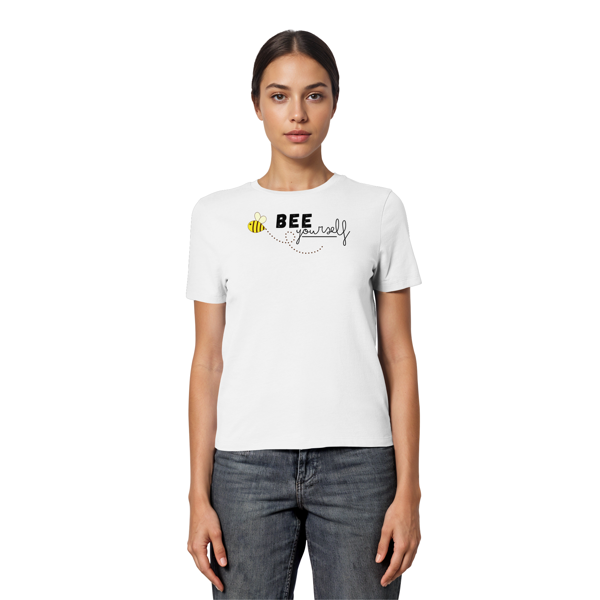 Bee yourself "Léon Edition" - Fitted Ladies Organic Shirt