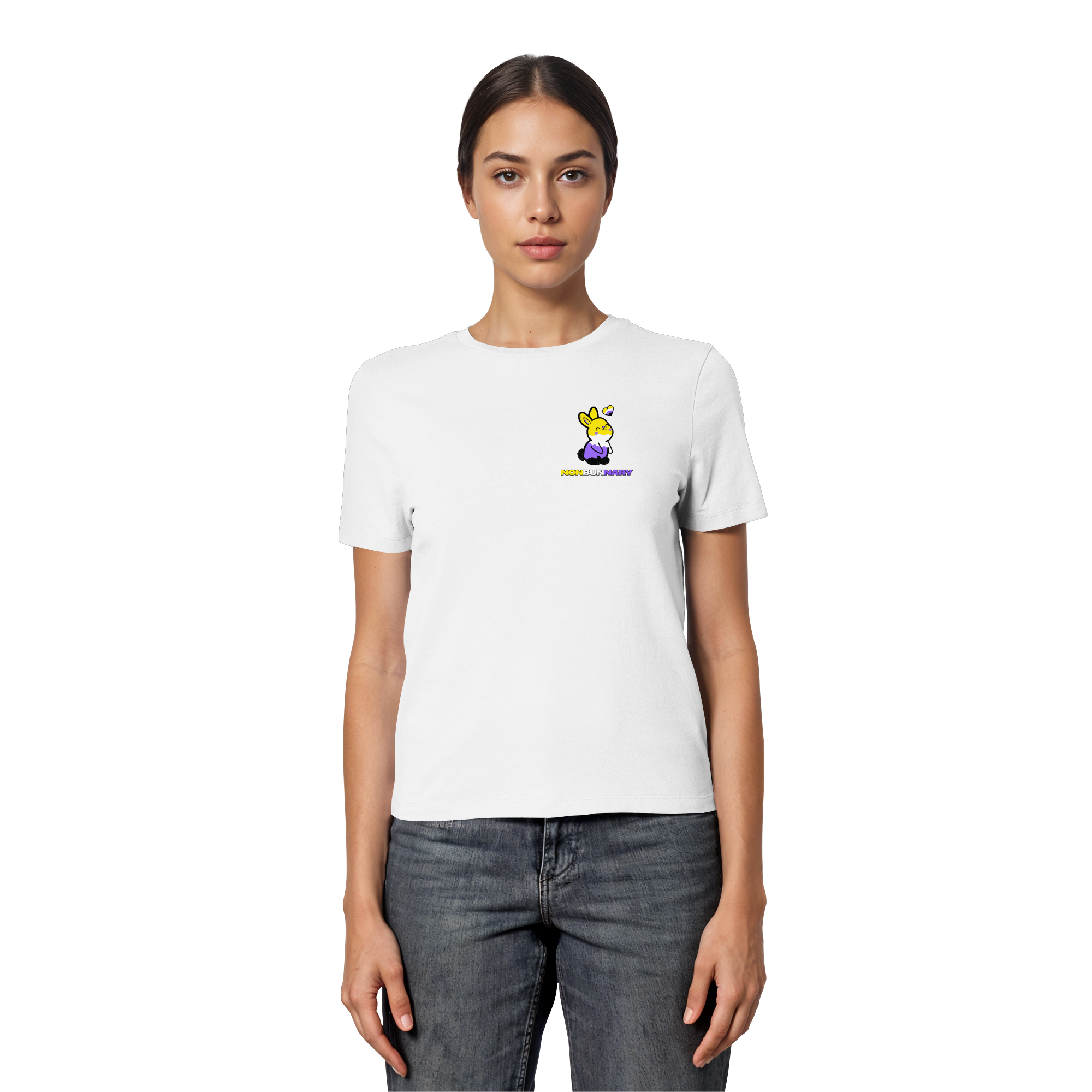 Nonbunnary - Fitted Ladies Organic Shirt